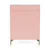 Montana Keep Chest Of Drawers With Legs, Ruby/Parsley