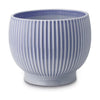 Knabstrup Keramik Flowerpot With Wheels ø 16.5 Cm, Lavender Blue