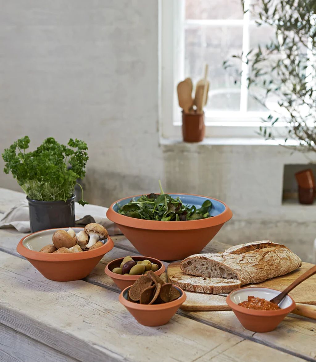 Knabstrup Keramik Dough Bowl 5 L, Terracotta