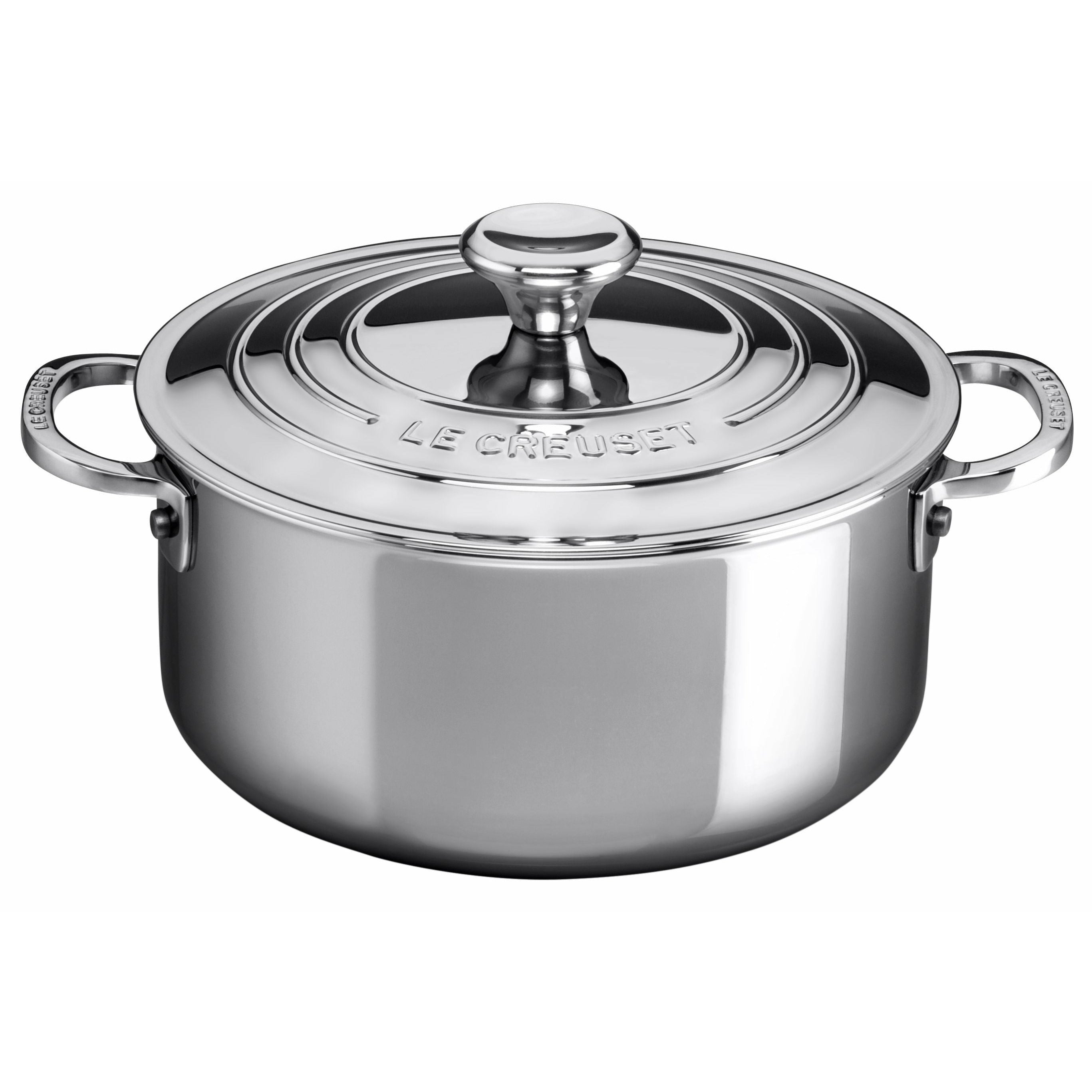 Le Creuset Signature Stainless Steel Casserole 3 L With Lid