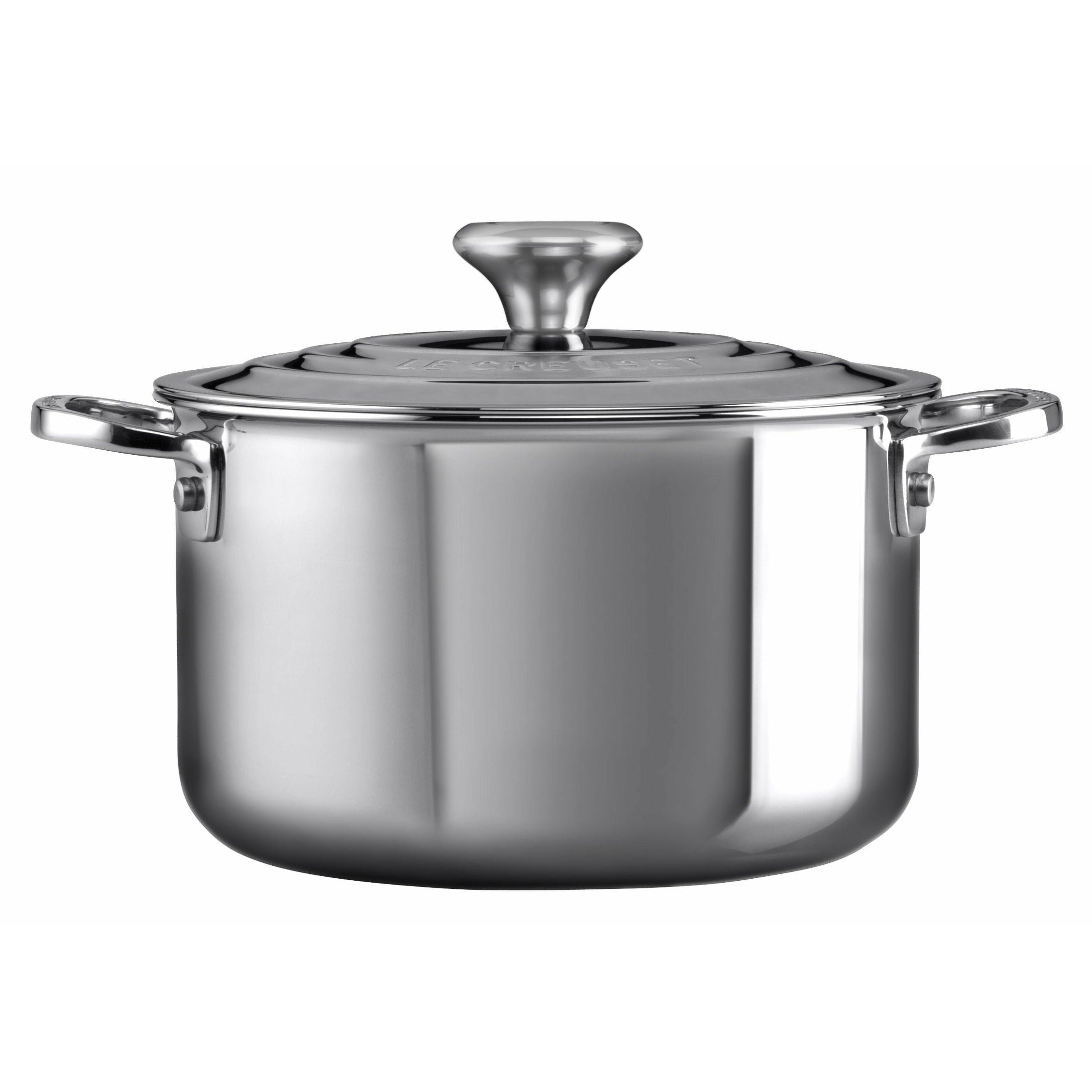 Le Creuset Signature Stainless Steel Deep Casserole With Lid, 2.8 L