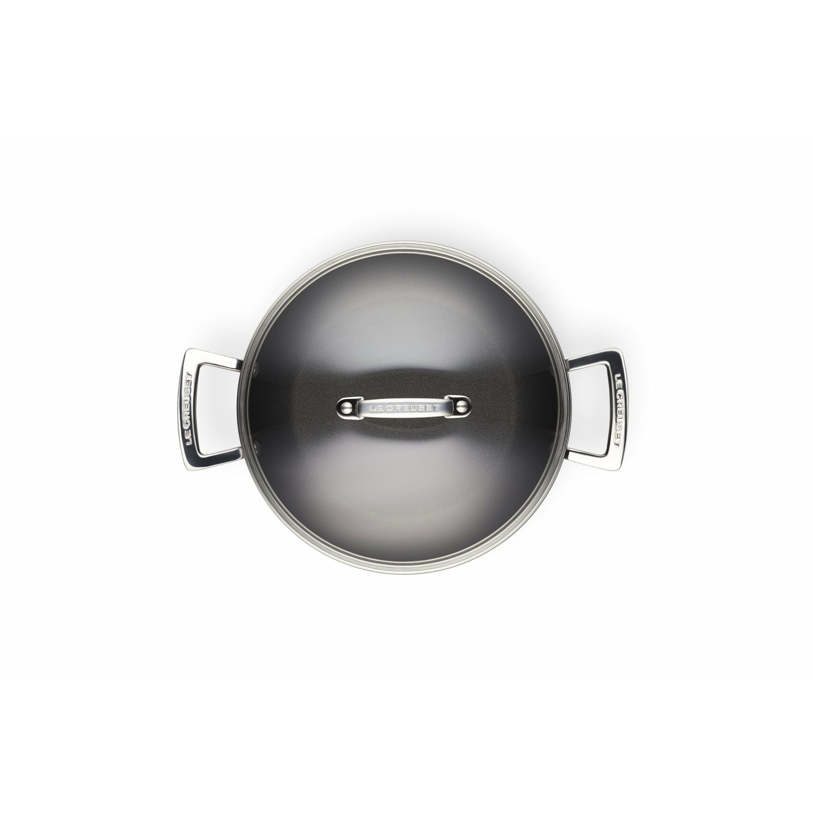 Le Creuset Alu Professional Pan With Glass Lid, 24 Cm