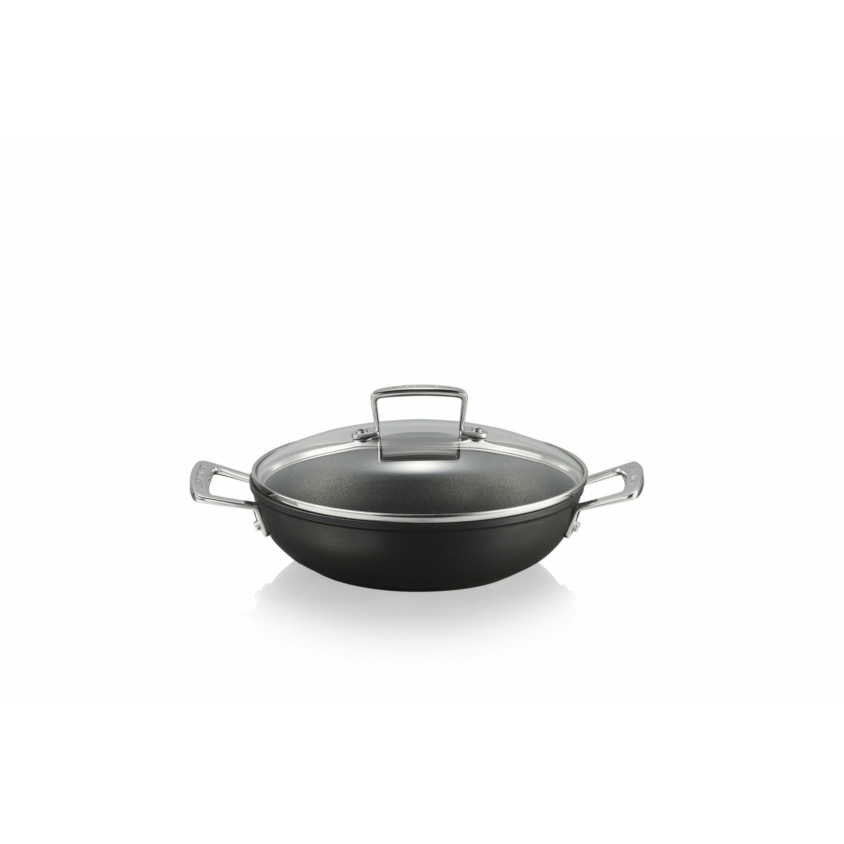 Le Creuset Alu Professional Pan With Glass Lid, 24 Cm