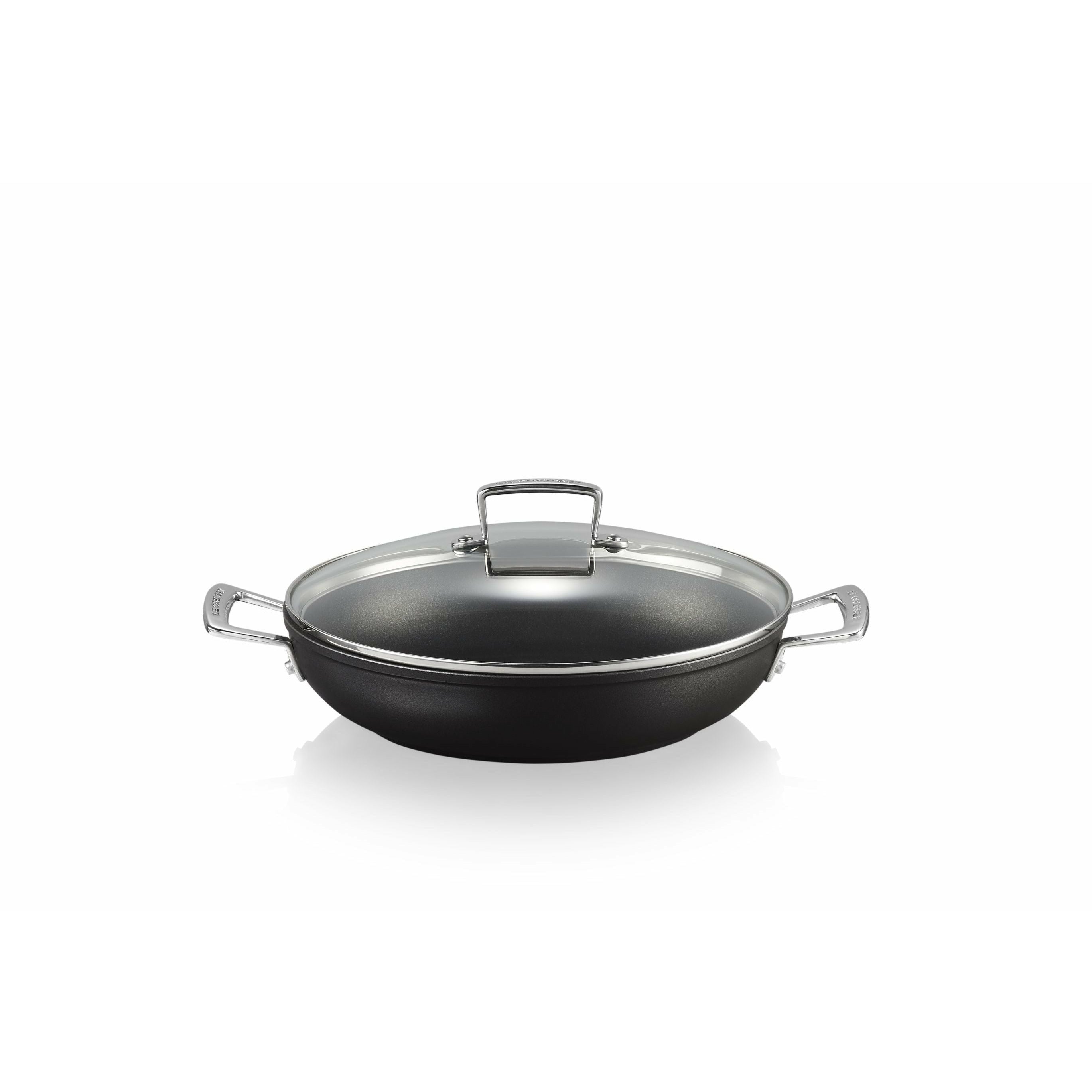 Le Creuset Alu Professional Pan With Glass Lid, 28 Cm