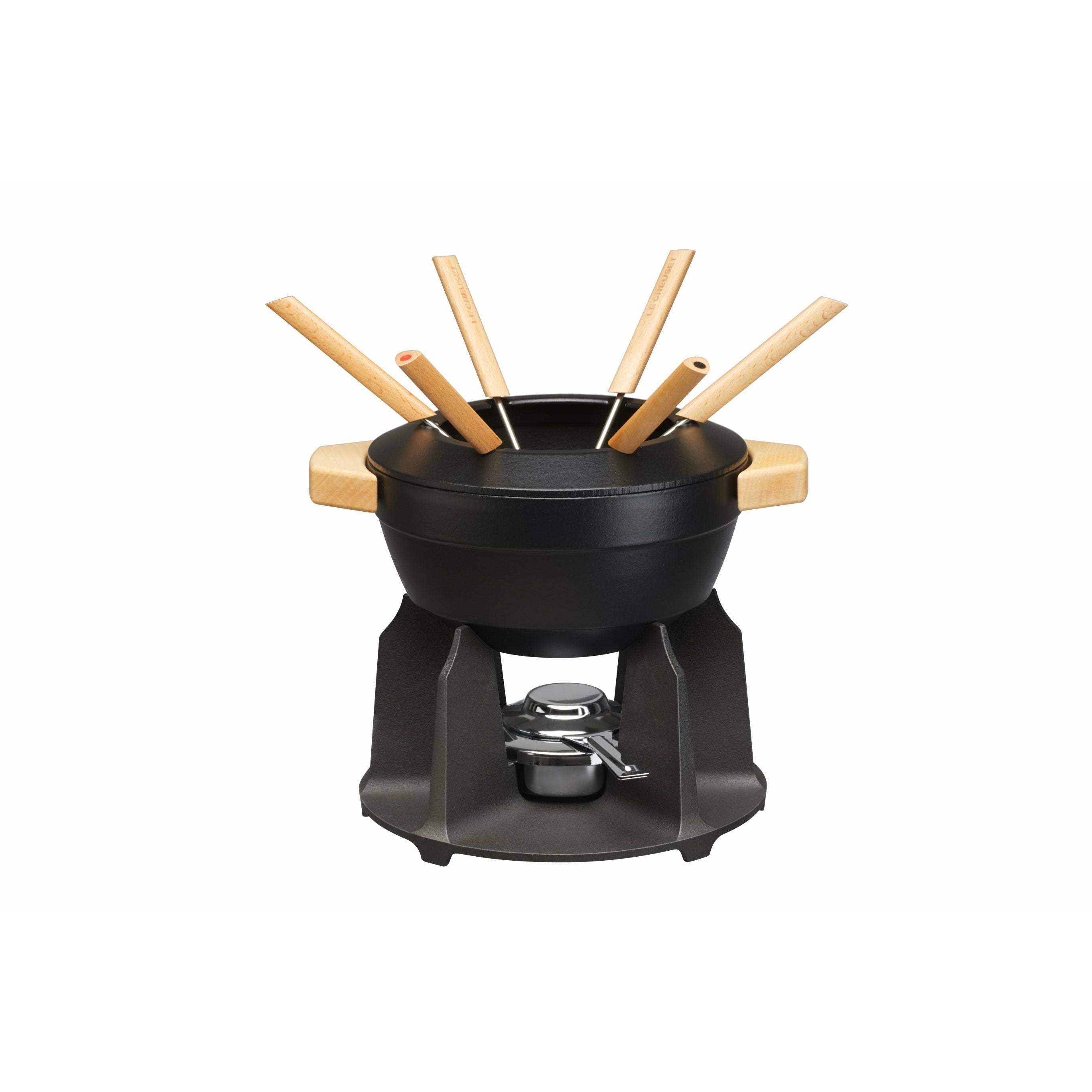 Le Creuset Fondue Set De Luxe 2 L, Black