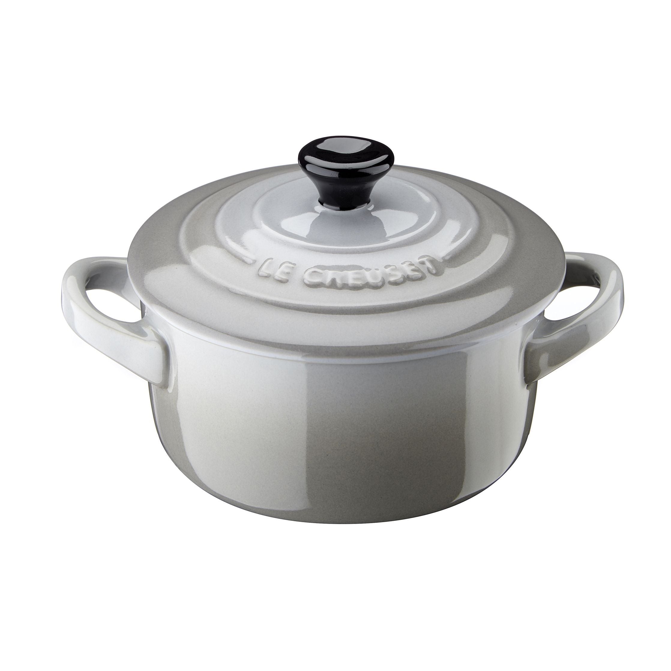 Le Creuset Mini Cocotte 10 Cm, Perlgrau-Bräter-Le Creuset-843251103607-71901105410100-LEC-inwohn