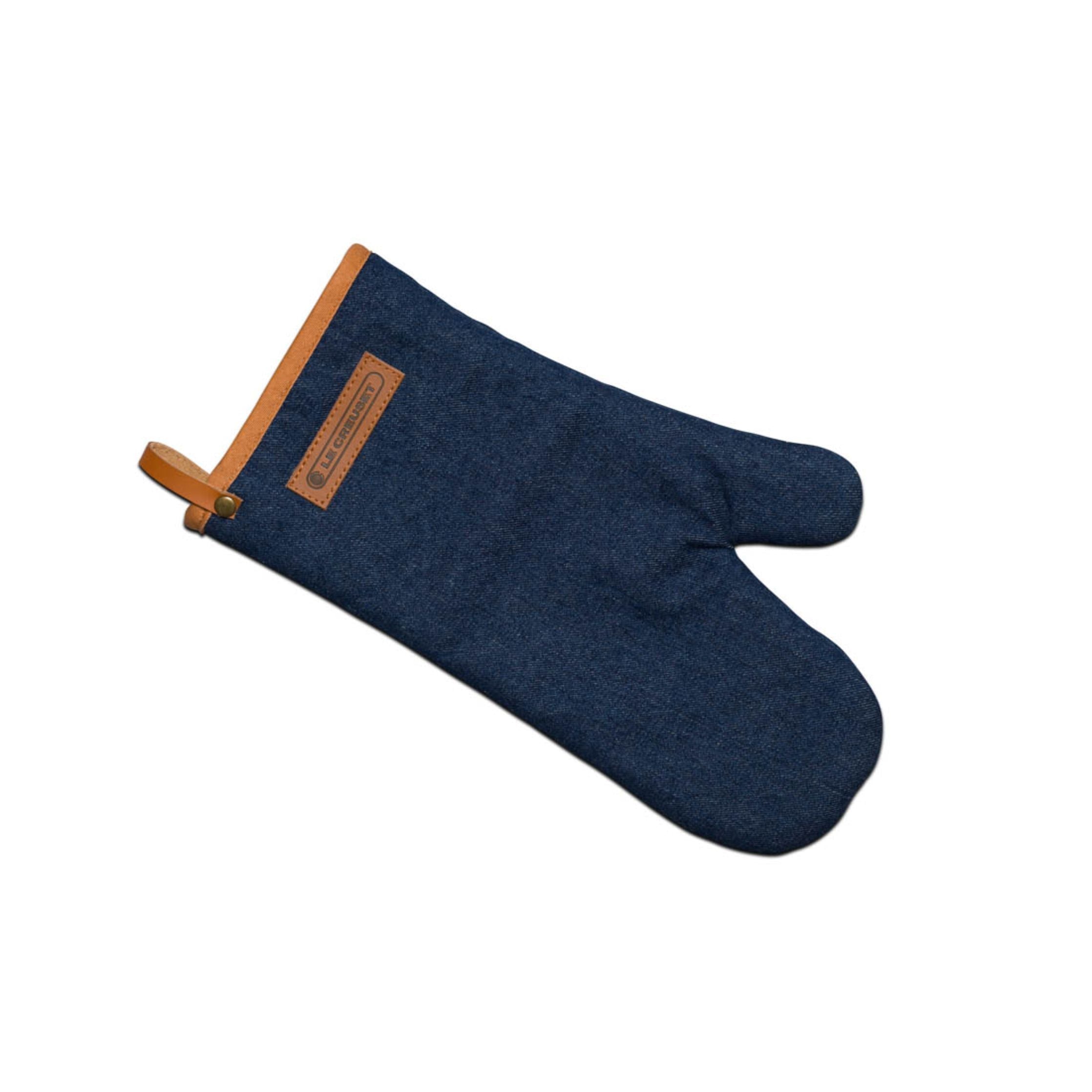 Le Creuset Oven Glove 35 X 18 Cm, Denim