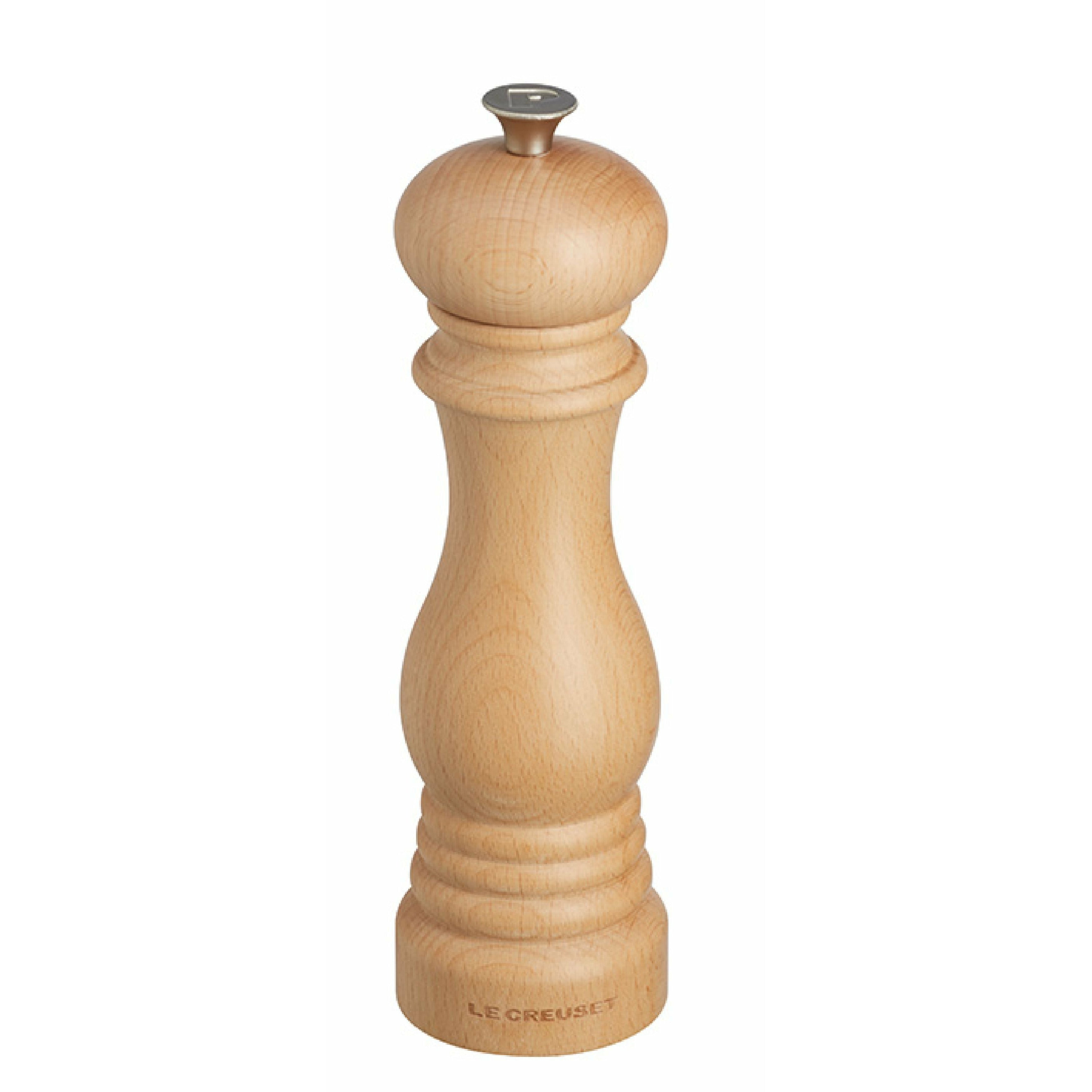 Le Creuset Pepper Mill Beech Wood, 21 Cm