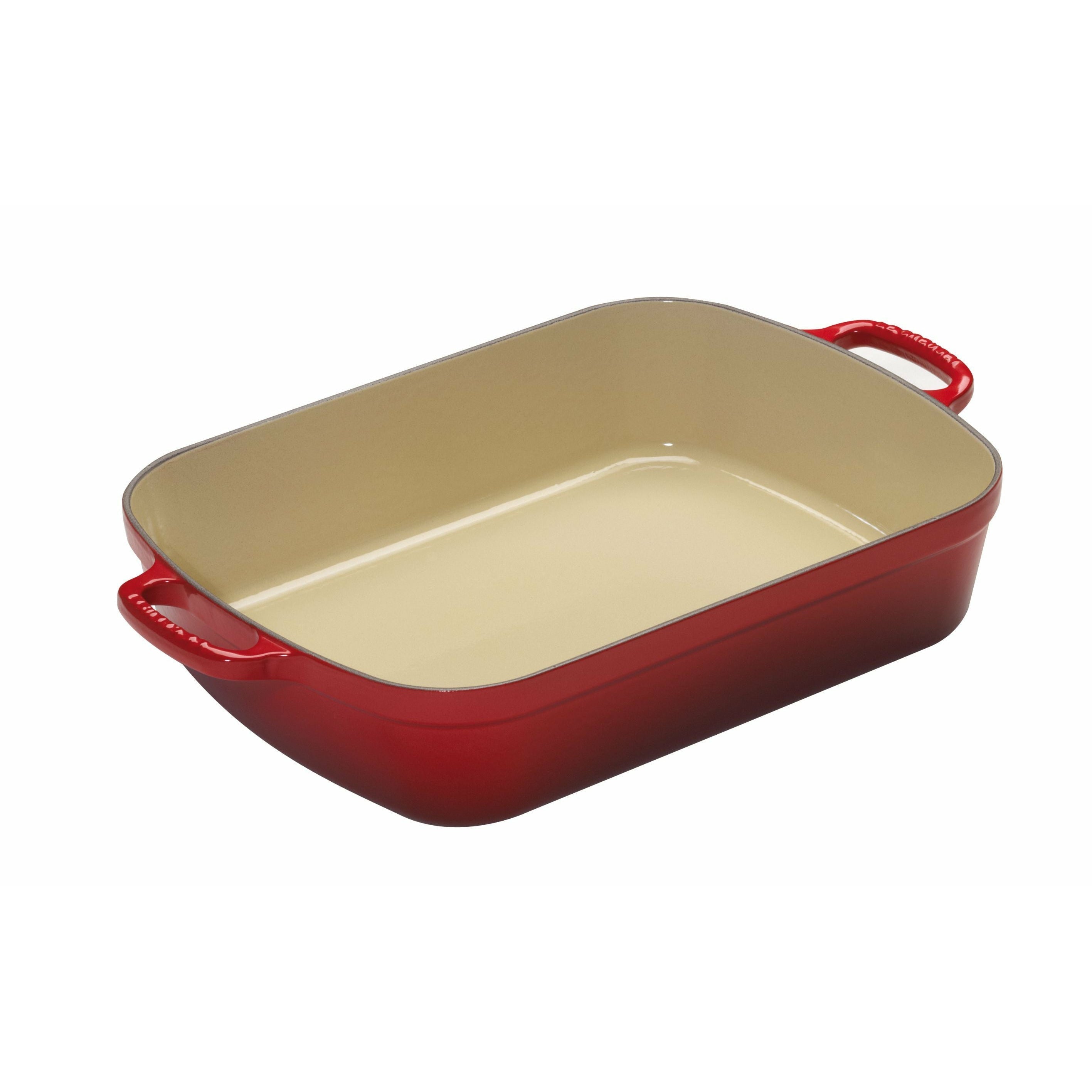 Le Creuset Nature Bratreine 37 X 29 Cm, Cherry Red