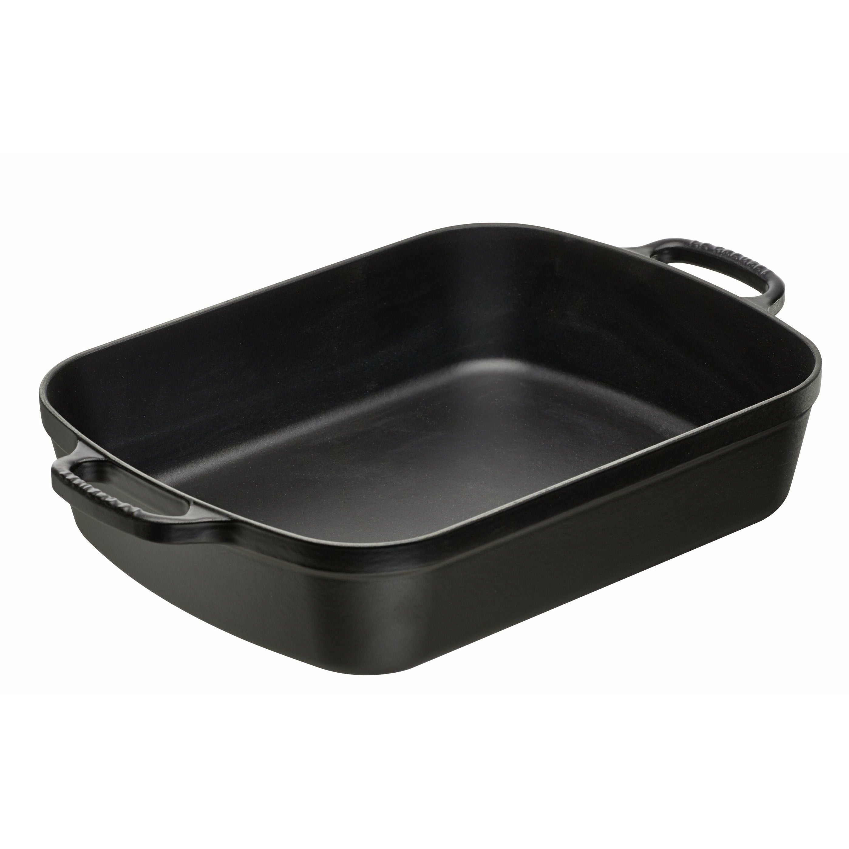 Le Creuset Nature Bratreine 37 X 29 Cm, Black