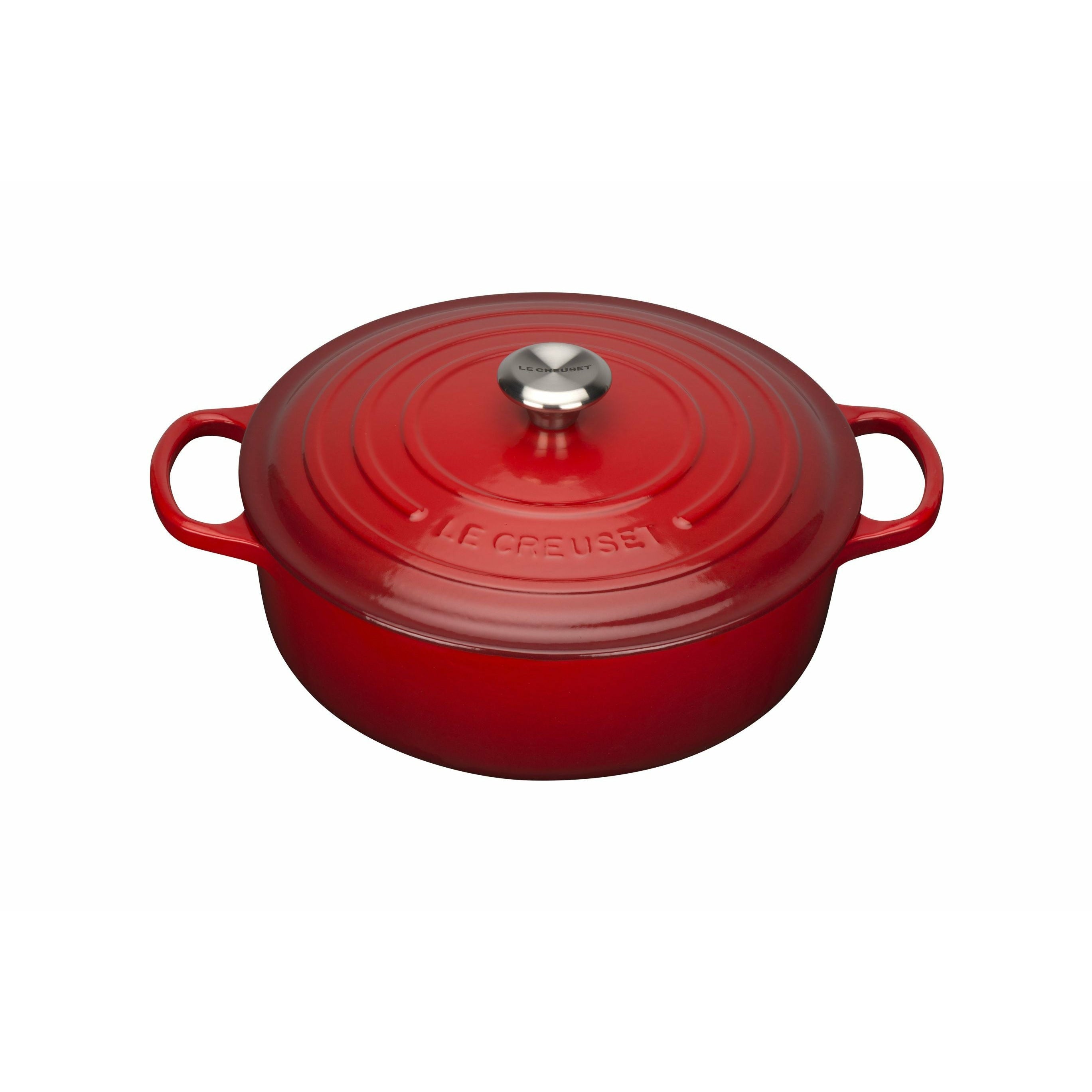 Le Creuset Signature Gourmet Roaster 30 Cm, Cherry Red