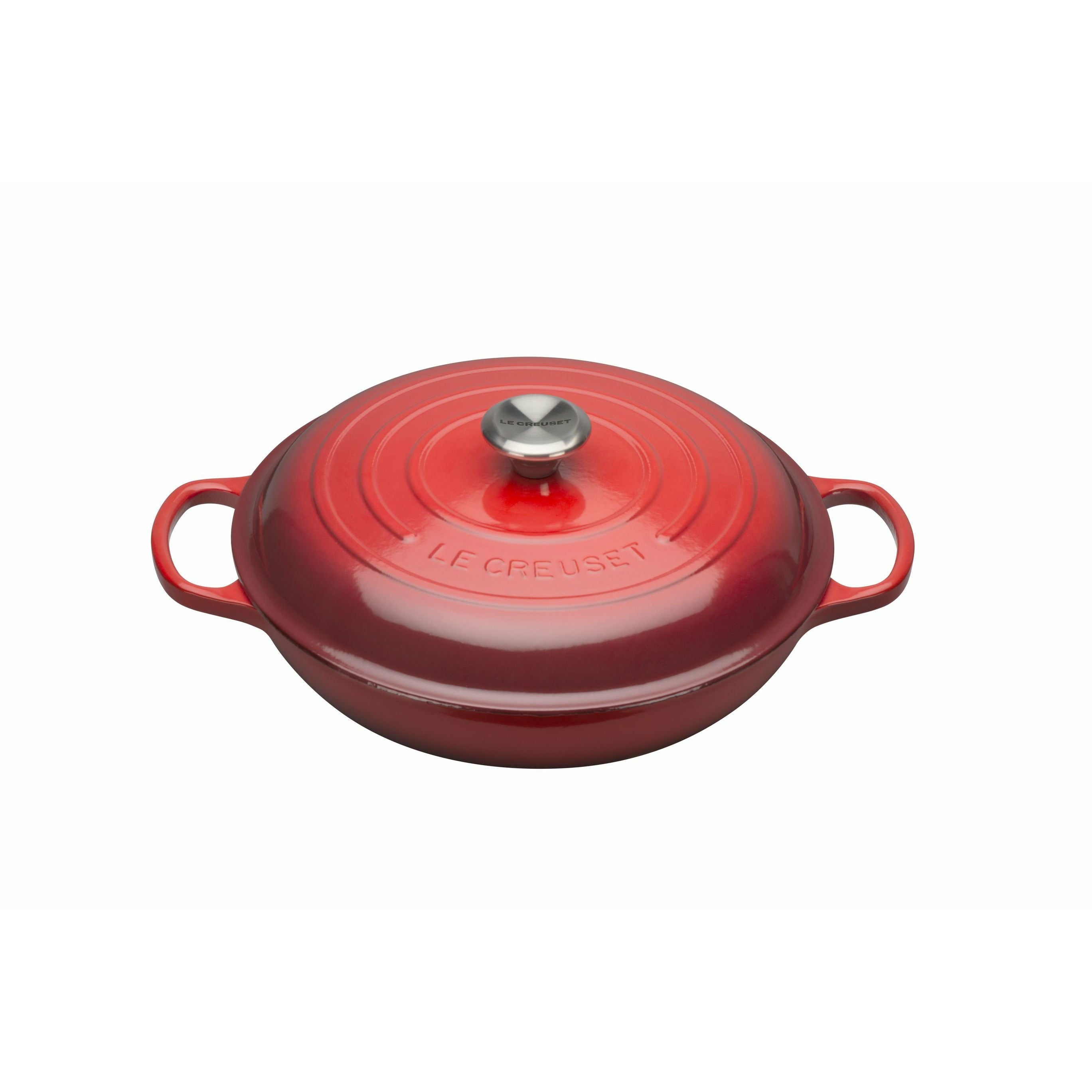 Le Creuset Signature Gourmet Professional Pot 30 Cm, Cherry Red