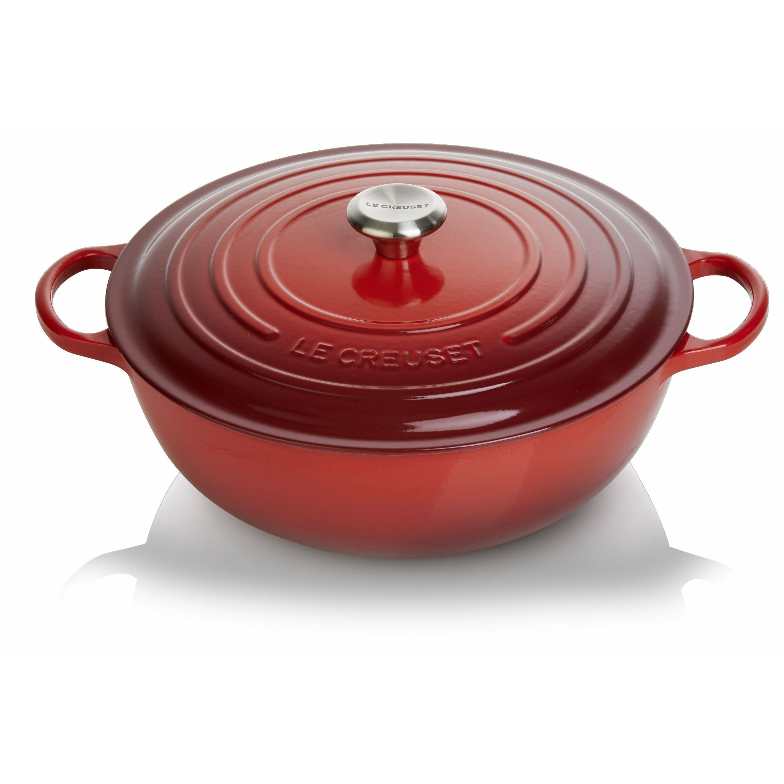 Le Creuset Signature La Marmite Pot 32 Cm, Cherry Red