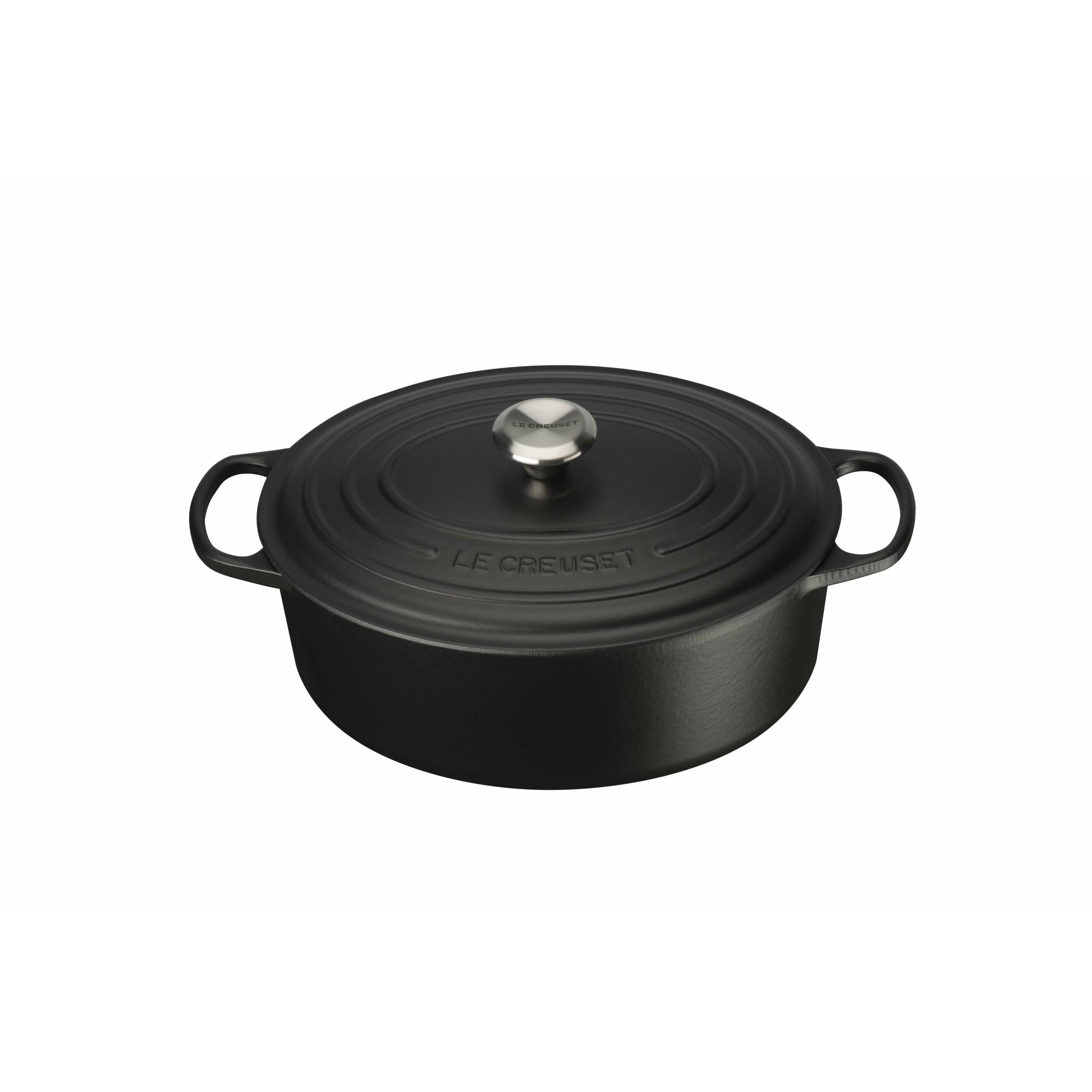 Le Creuset Signature Oval Roaster 31 Cm, Black