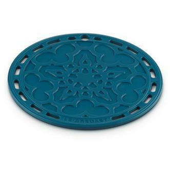 Le Creuset Silicone Coaster Tradition, Deep Teal