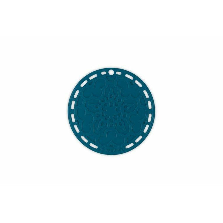 Le Creuset Silicone Coaster Tradition, Deep Teal