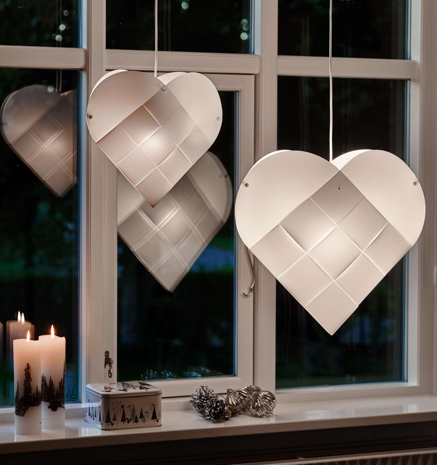 Le Klint Heart Light White, S