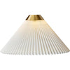 Le Klint Lampshade 12 Incl. Holder 23 X36 Cm, Brass