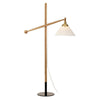 Le Klint Floor Lamp 325 Oak, Plastic Shade