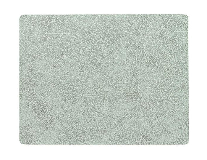 Lind Dna Square Placemat Hippo Leather M, Olive Green