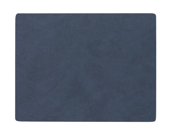 Lind Dna Square Placemat Nupo Leather M, Anthracite