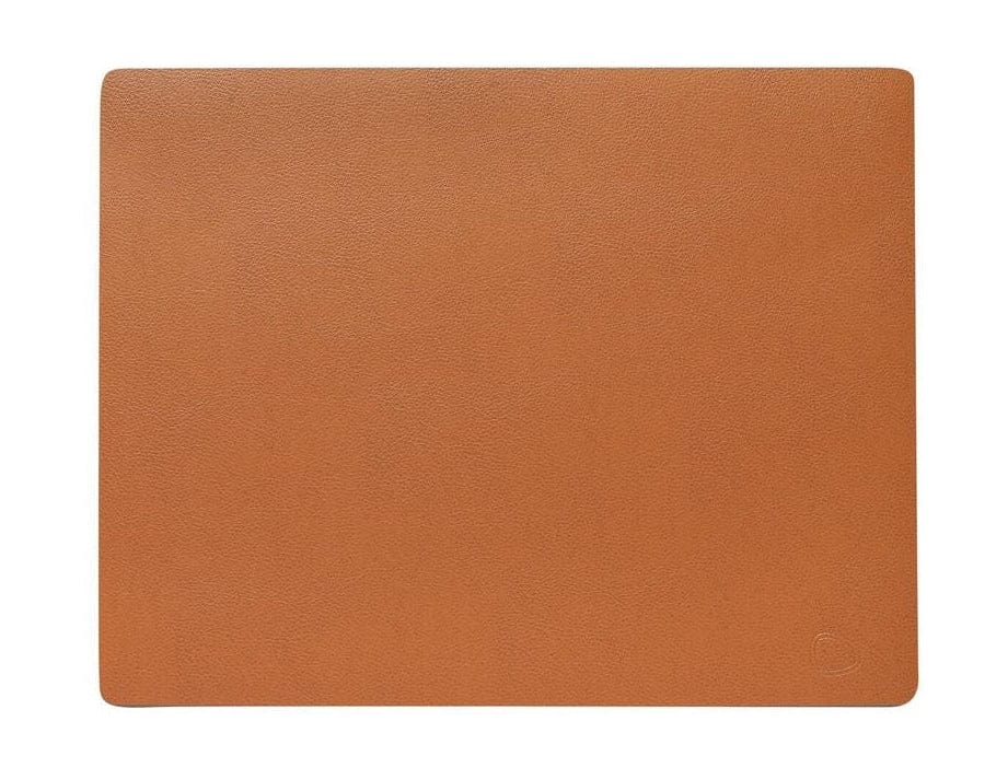 Lind Dna Square Placemat Serene Leather L, Natural