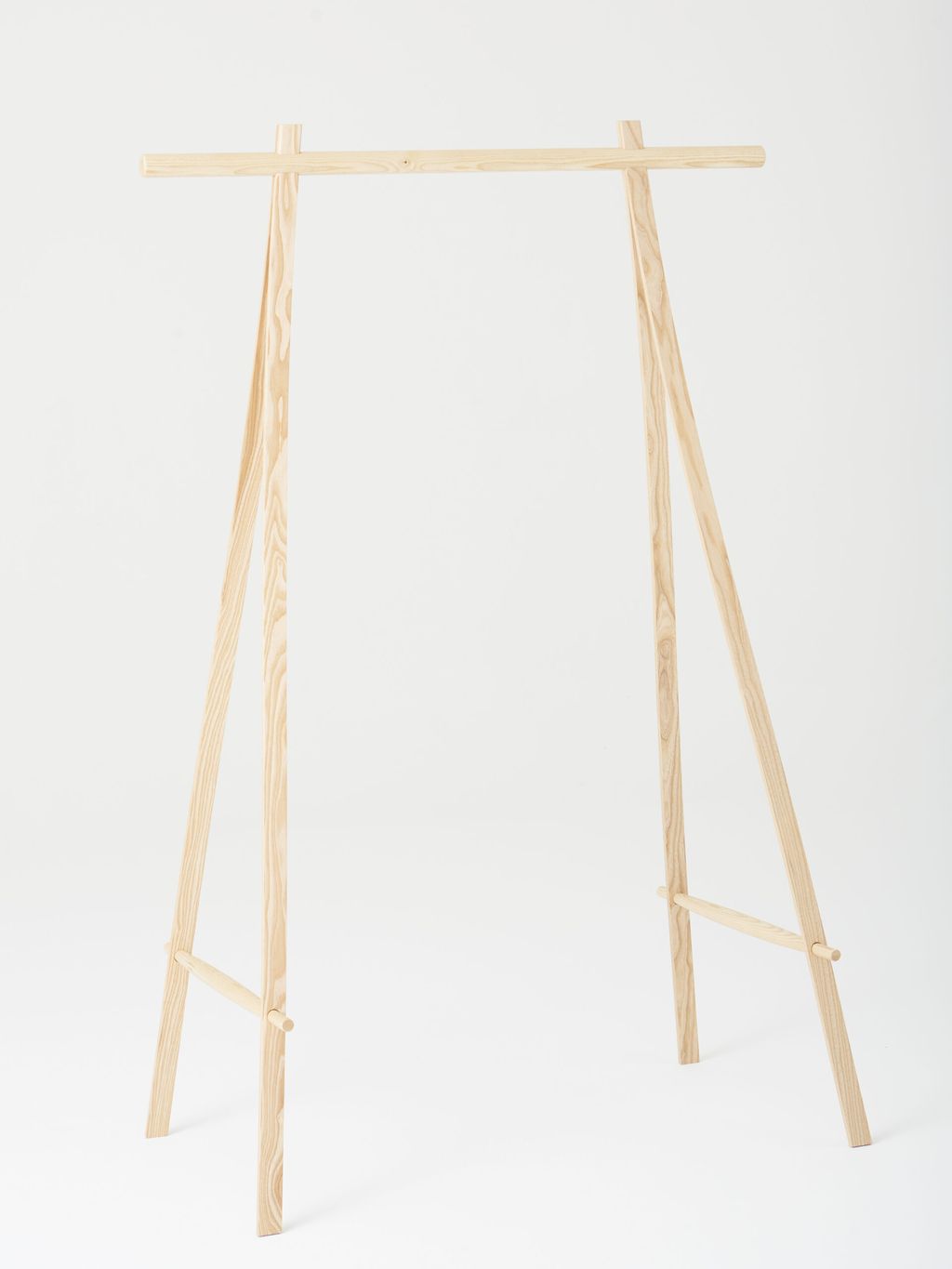 Made By Hand Coat Stand 100, Ash/Aluminium