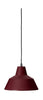 Made By Hand Workshop Suspension Lamp W2 Wine Red