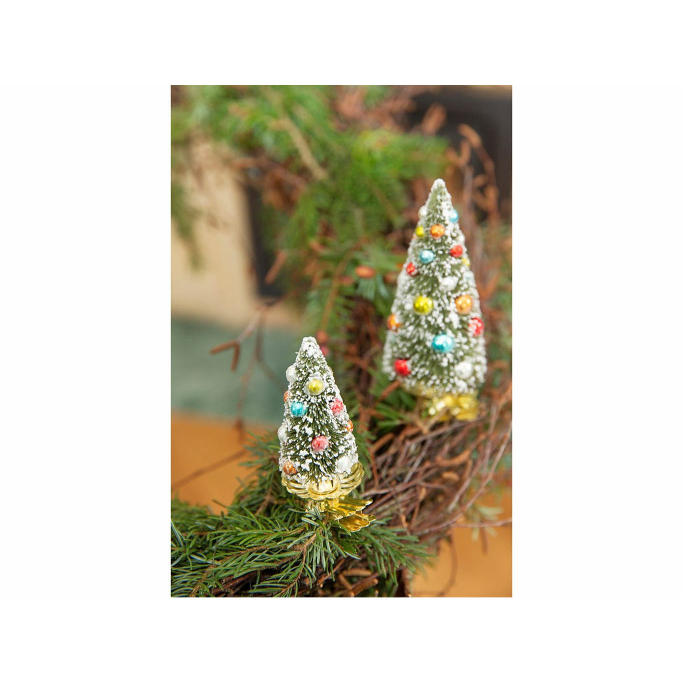 Medusa Copenhagen Modern Christmas Tree On Clip 9 Cm, Green