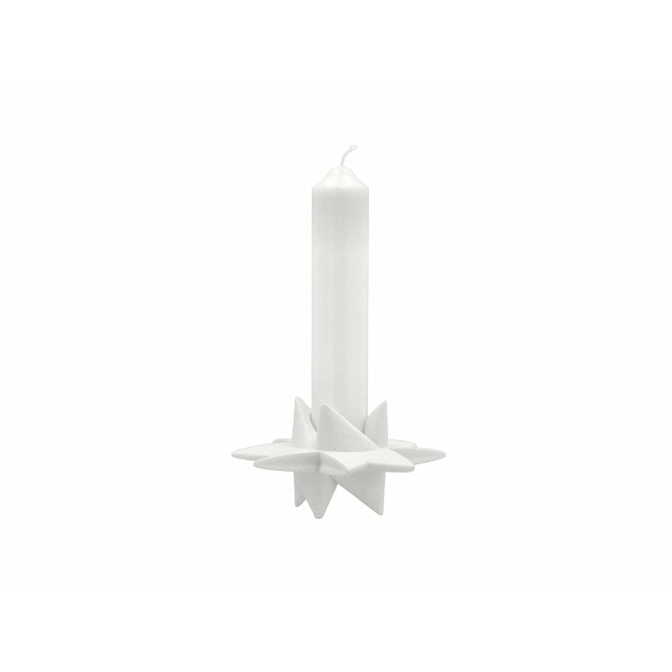 Medusa Copenhagen Shooting Star Candlestick, White