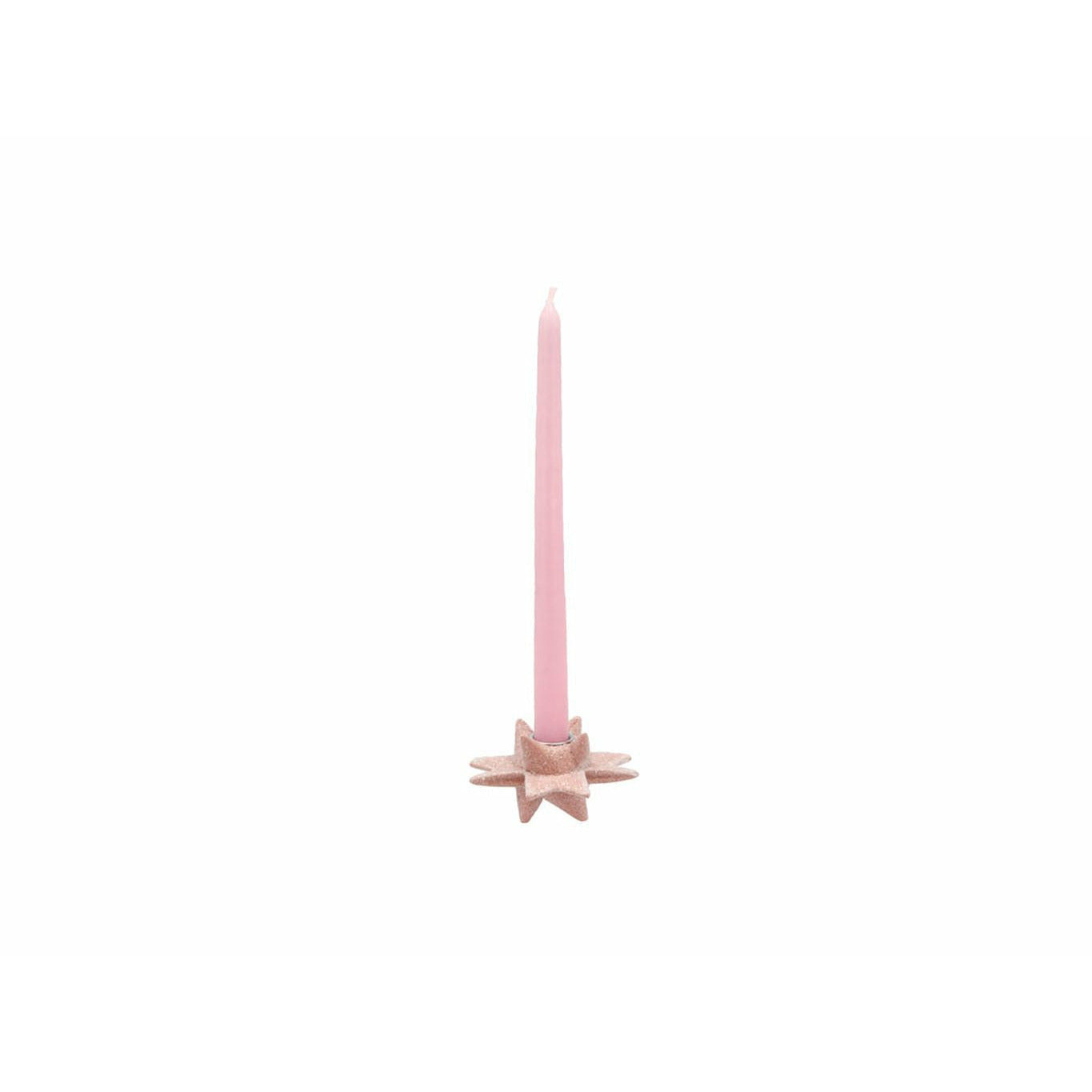 Medusa Copenhagen Shooting Star Candle Holder F/Thin Stick Candle Pink