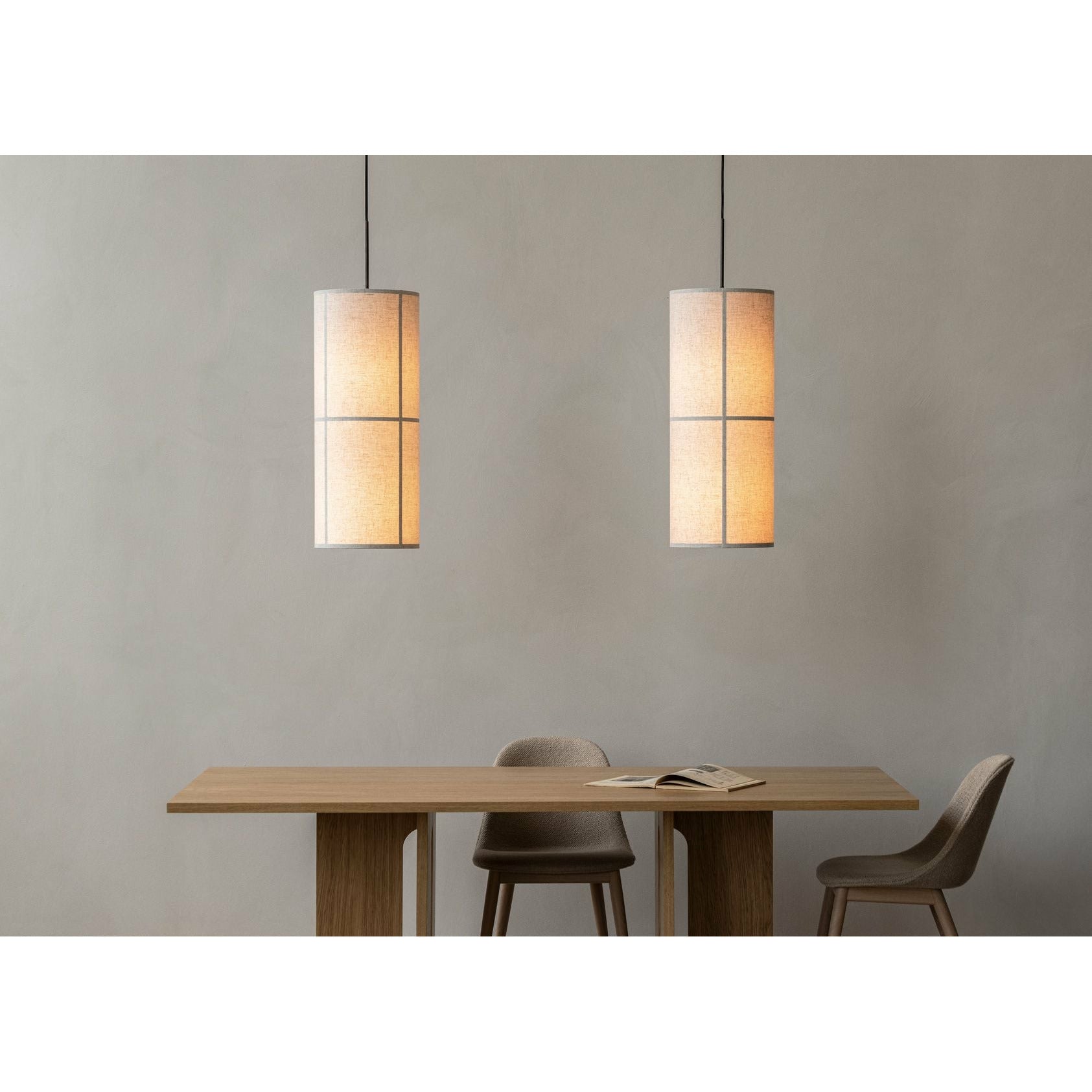 Audo Copenhagen Hashira Suspension Lamp Large, Raw