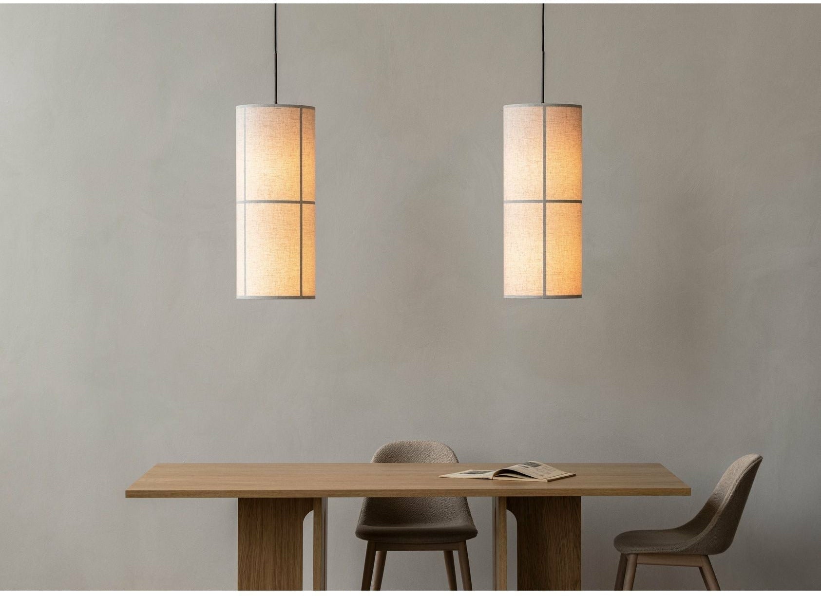 Audo Copenhagen Hashira Suspension Lamp Large, Raw