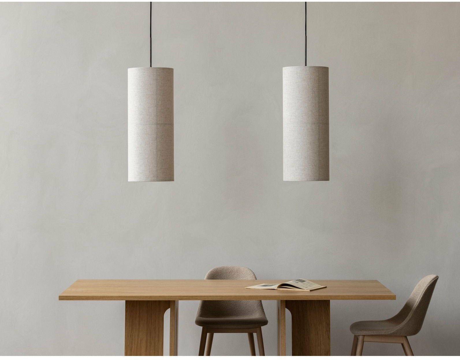 Audo Copenhagen Hashira Suspension Lamp Large, Raw