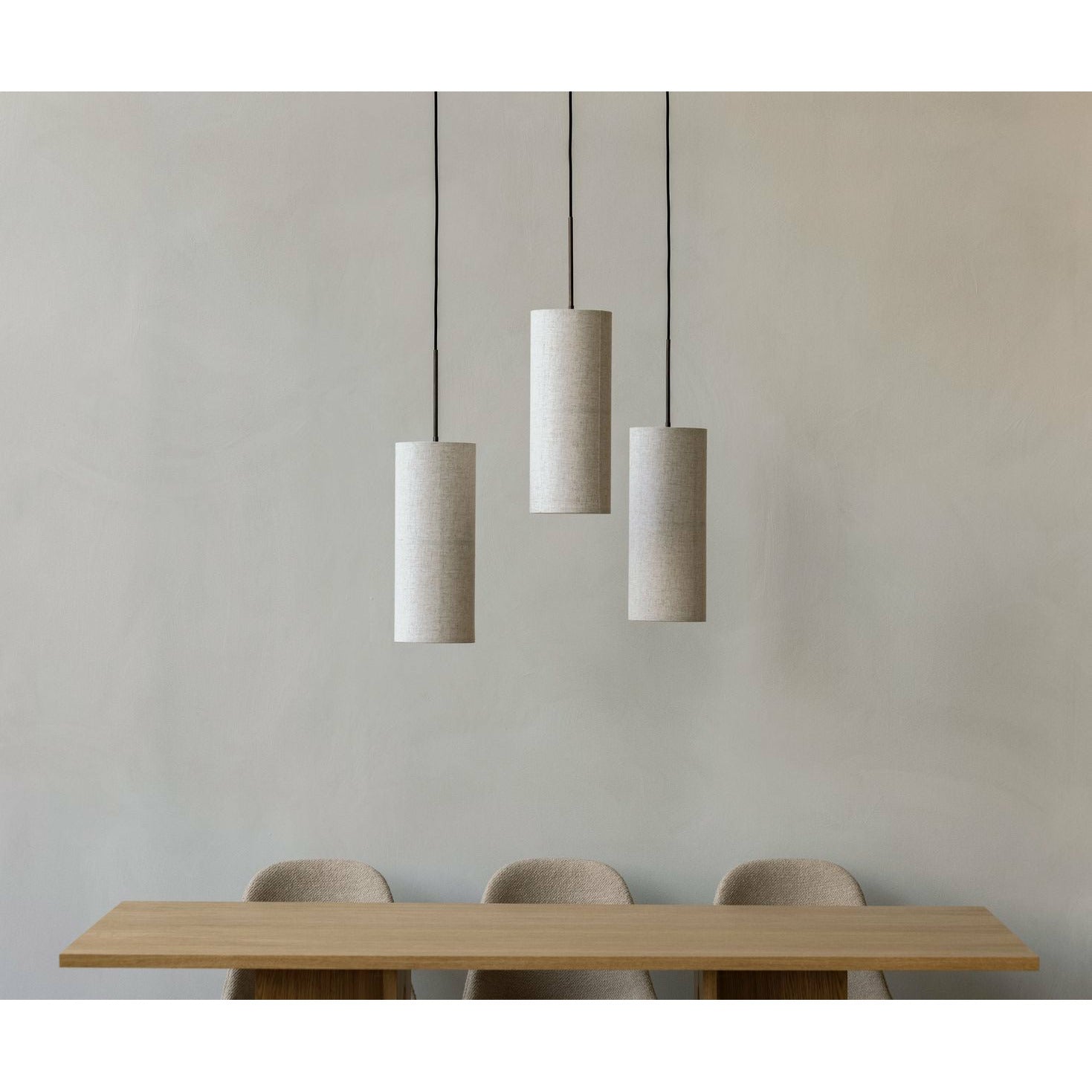 Audo Copenhagen Hashira Suspension Lamp Large, White