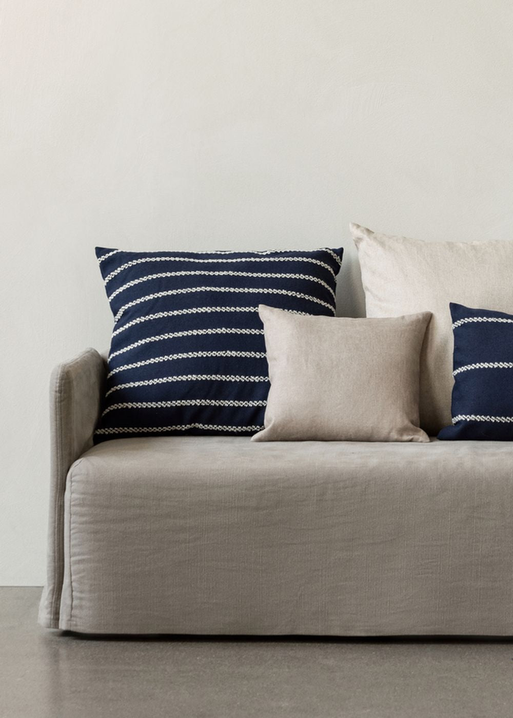 Audo Copenhagen Losaria Cushion 60x60 Cm, Indigo