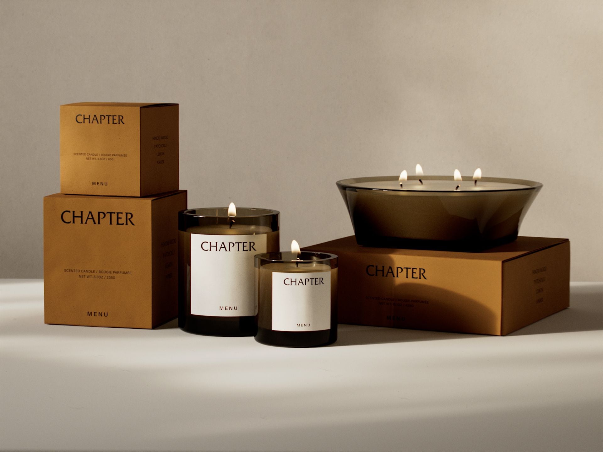 Audo Copenhagen Olfacte Scented Candle Chapter, 525g