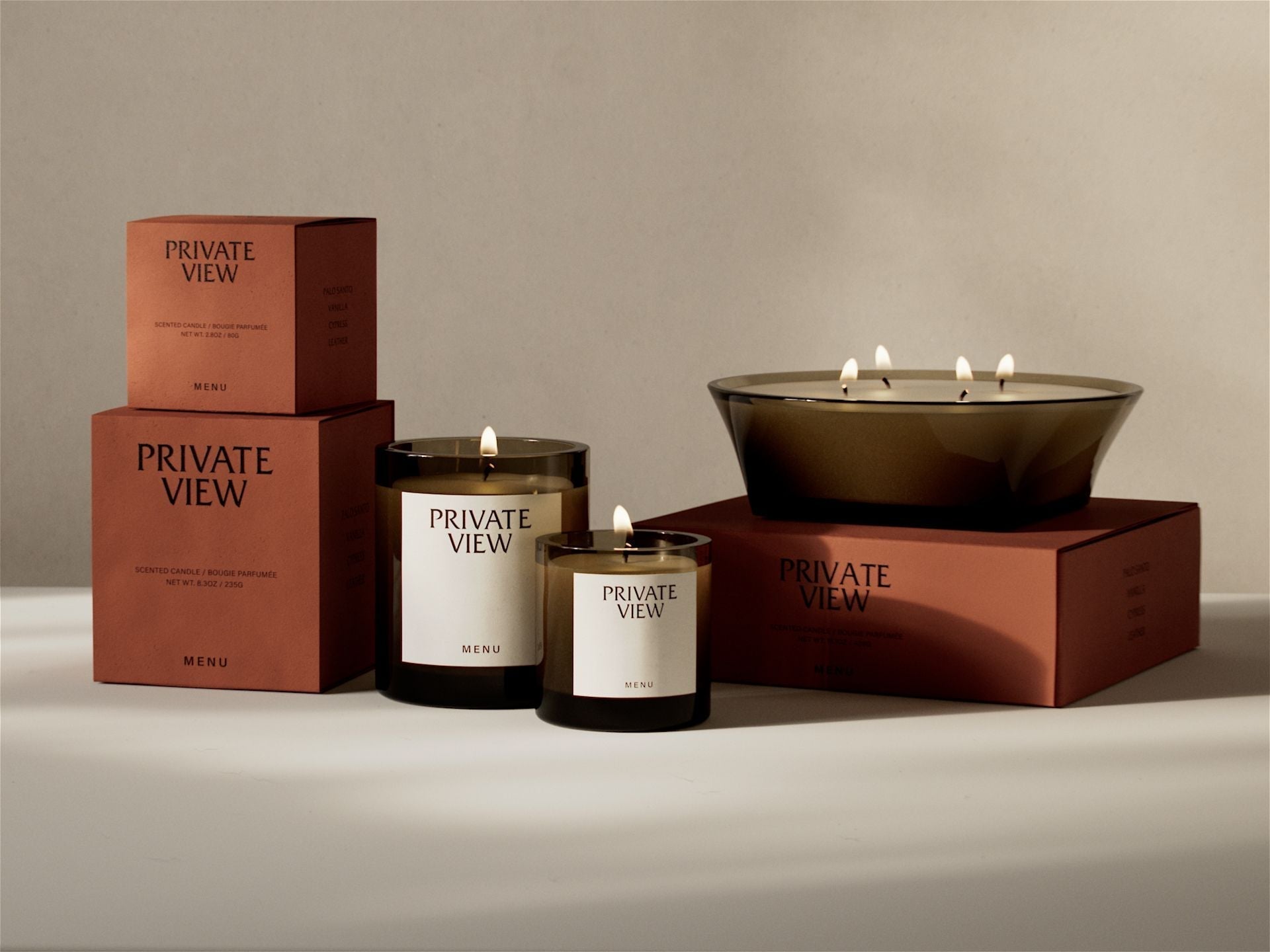 Audo Copenhagen Olfacte Scented Candle Private View, 525g