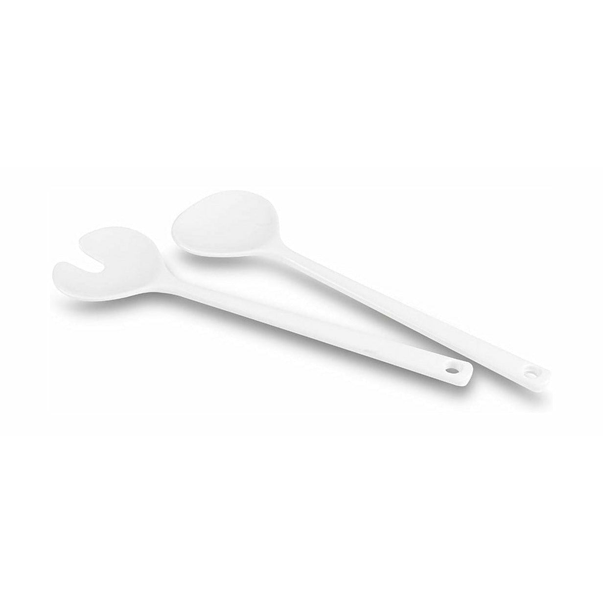 Mepal Bloom Salad Servers 2 Piece, White