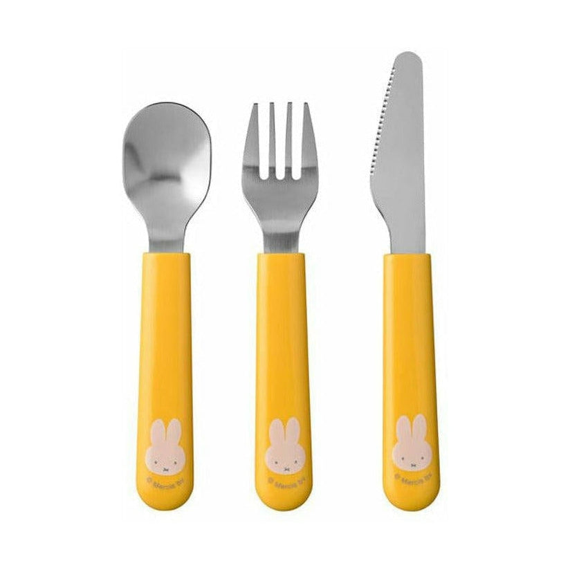 Mepal Mio Children's Cutlery Set 3 Pcs, Yellow