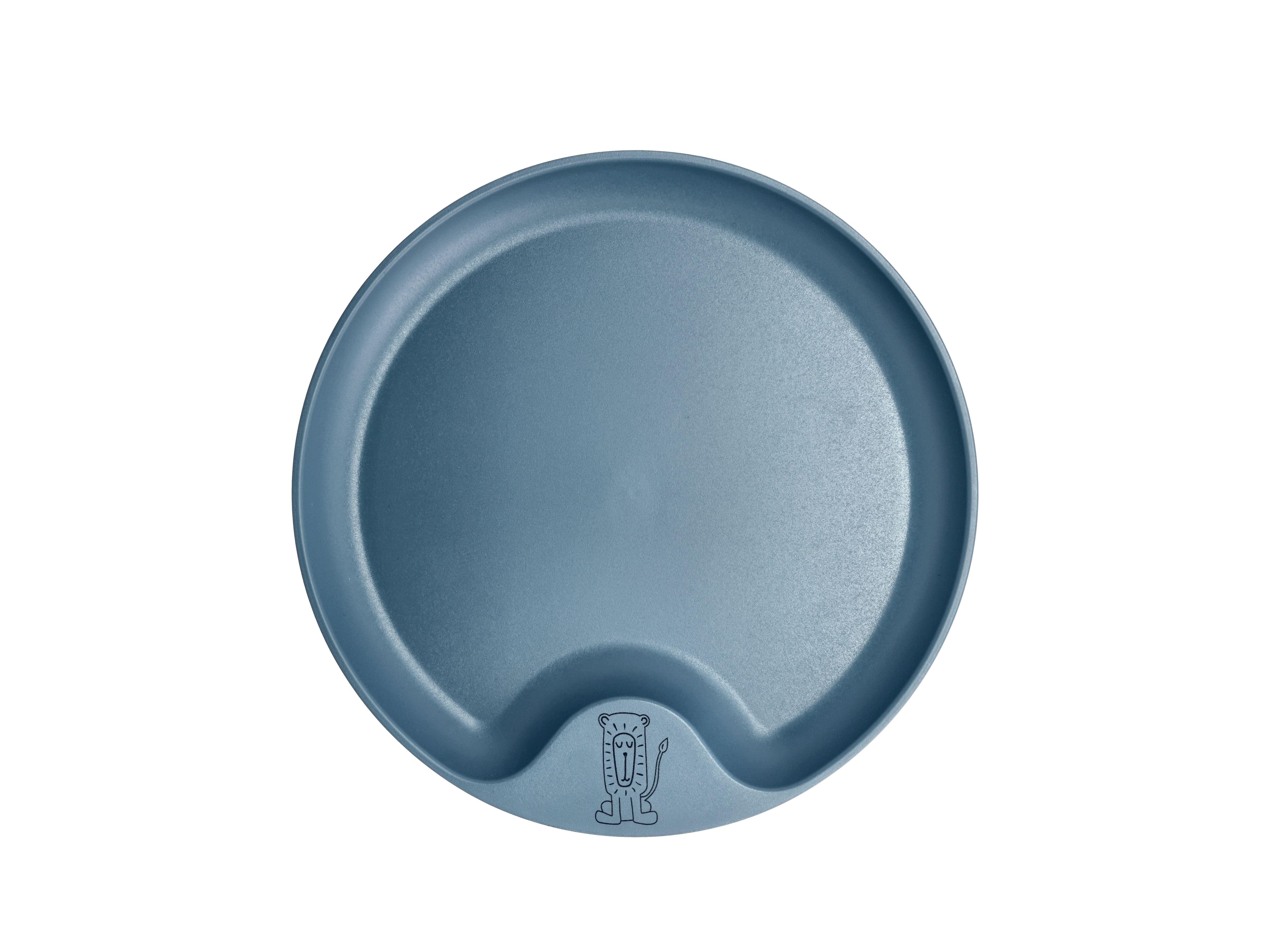 Mepal Mio Children's Plate ø22 Cm, Dark Blue