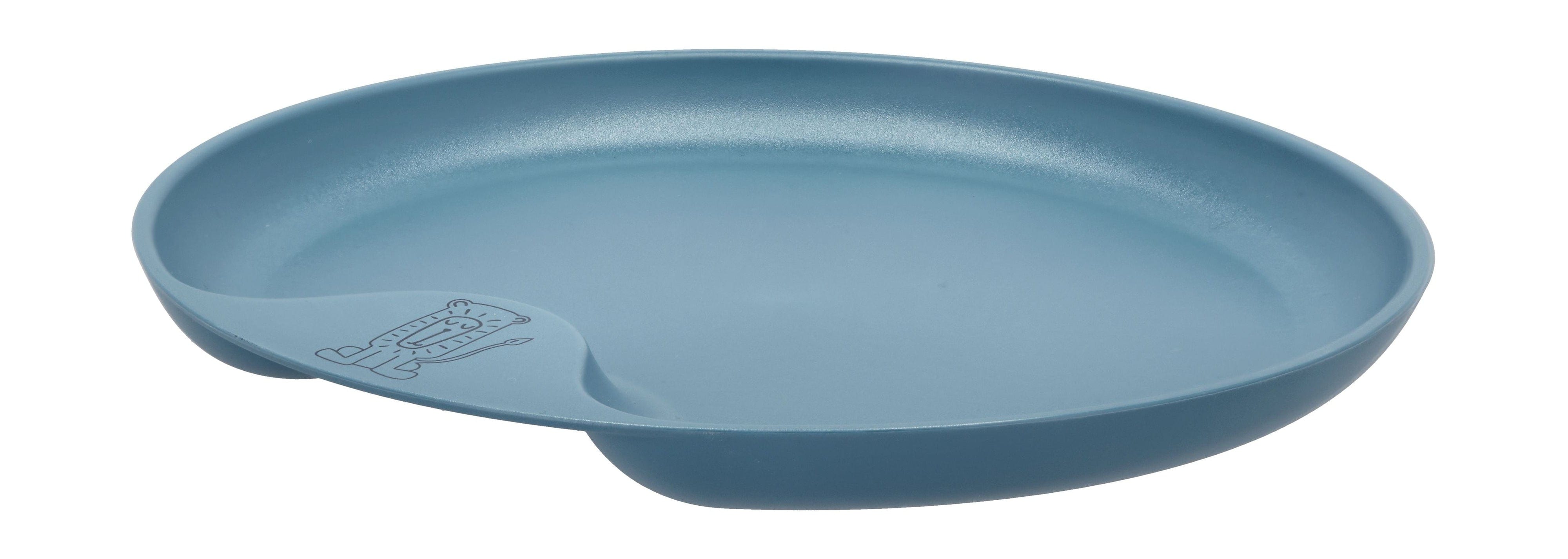 Mepal Mio Children's Plate ø22 Cm, Dark Blue