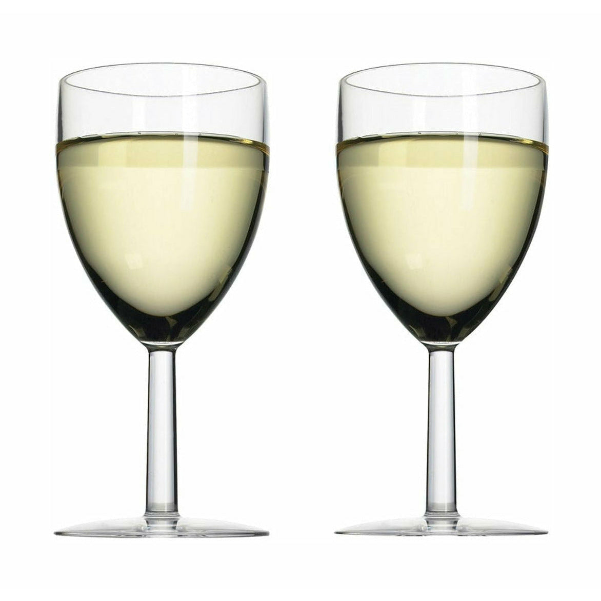 Mepal Plastic Wine Glass Set Of 2 0.2 L, Clear