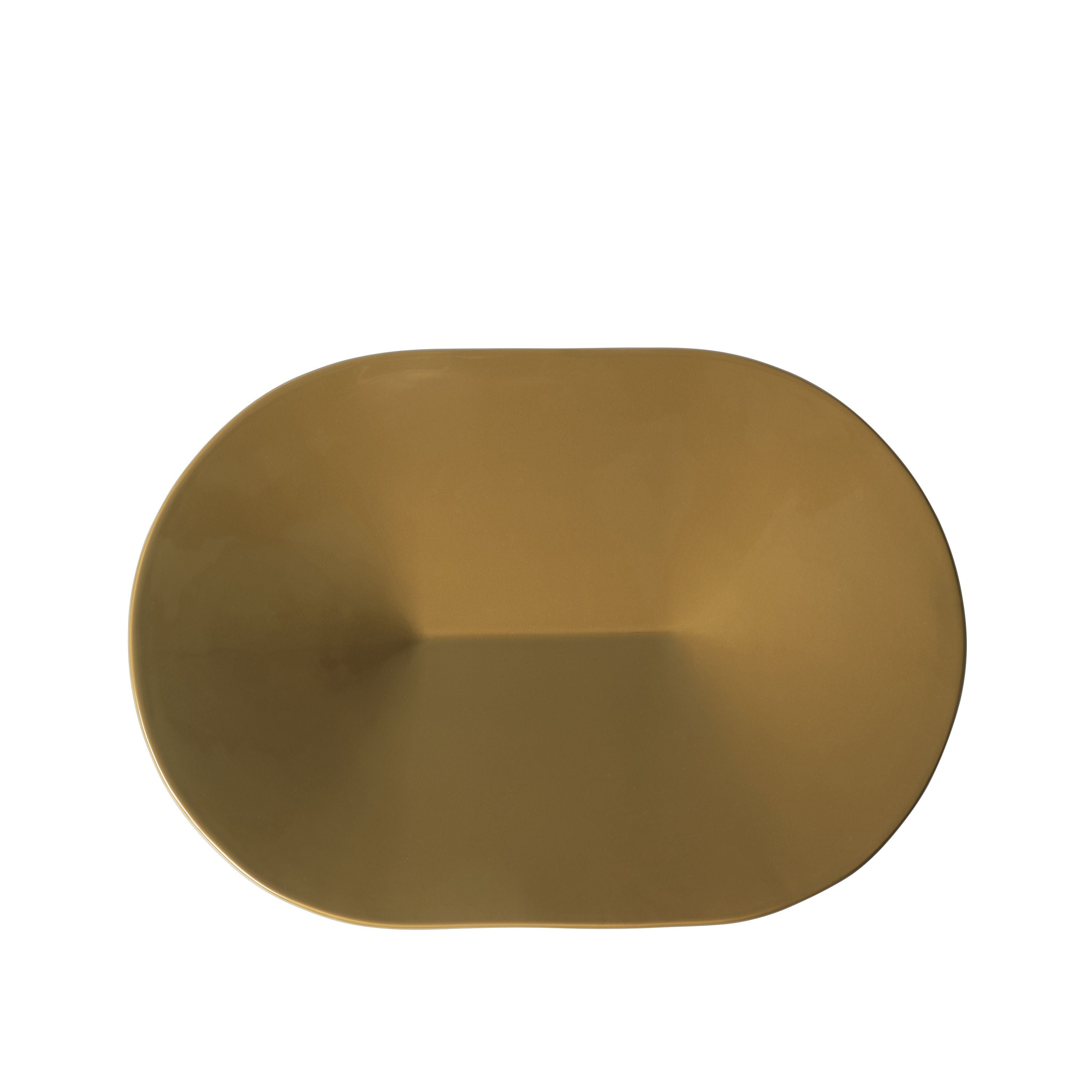 Muuto Mere Bowl Brown Green, 52 X 36 Cm