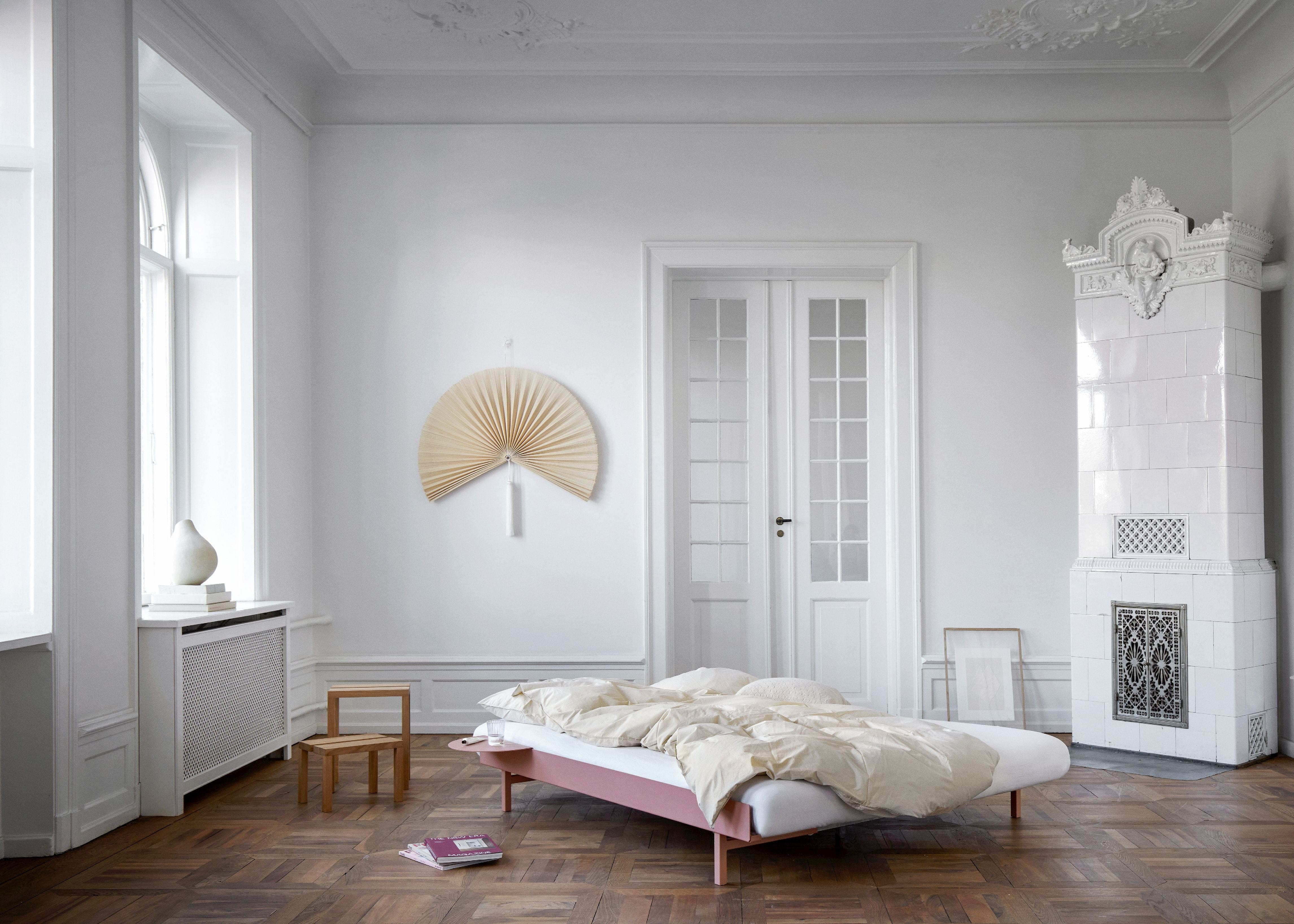 Moebe Bed 90 180 Cm, Dusty Rose