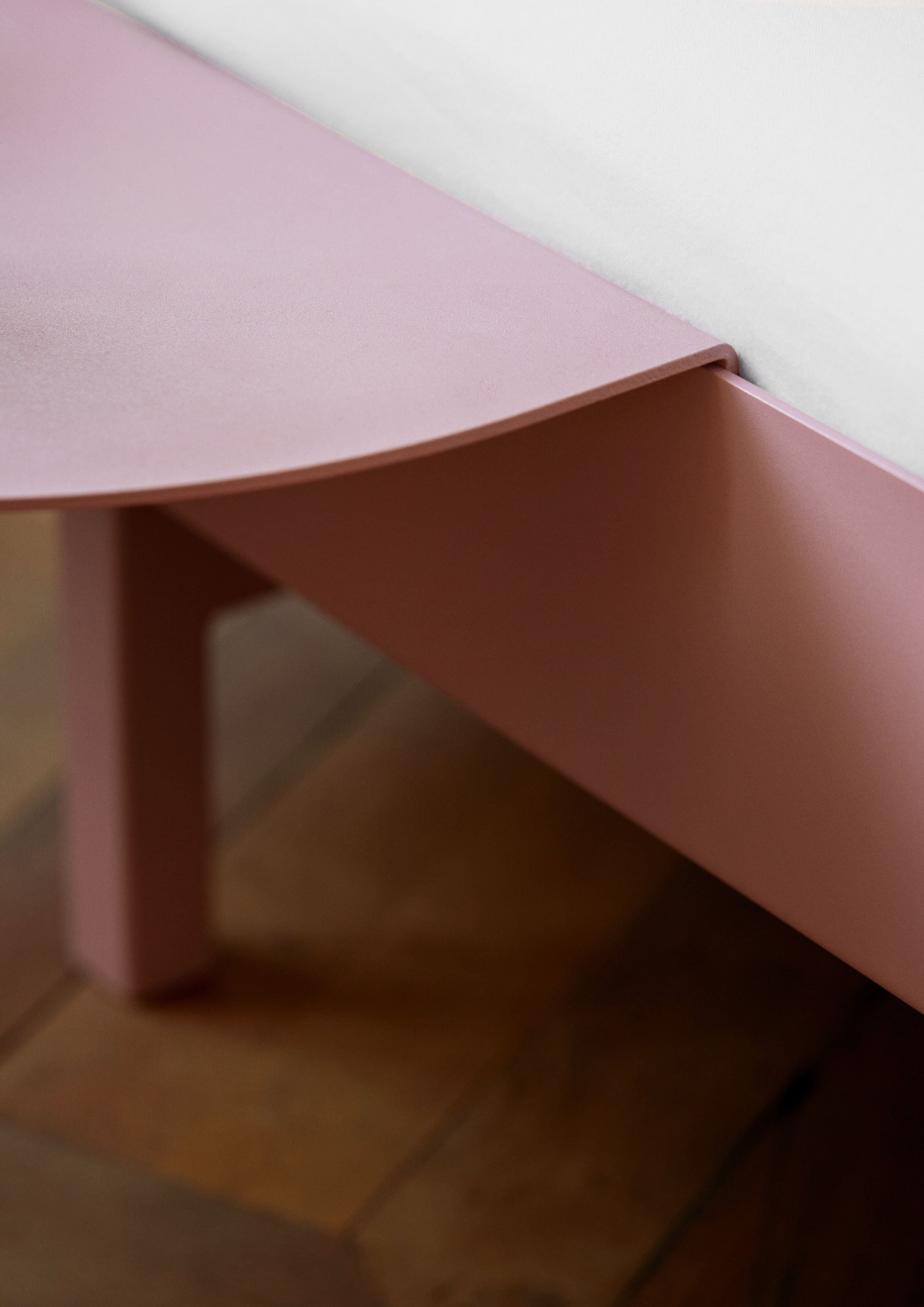 Moebe Bed 90 180 Cm, Dusty Rose