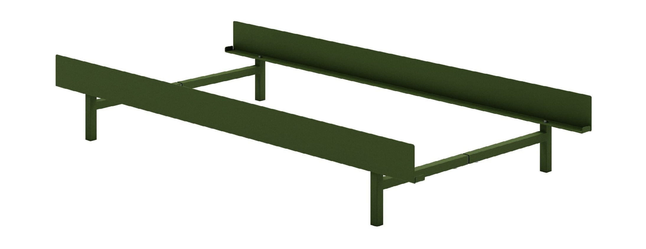 Moebe Bed 90 Cm, Pine Green