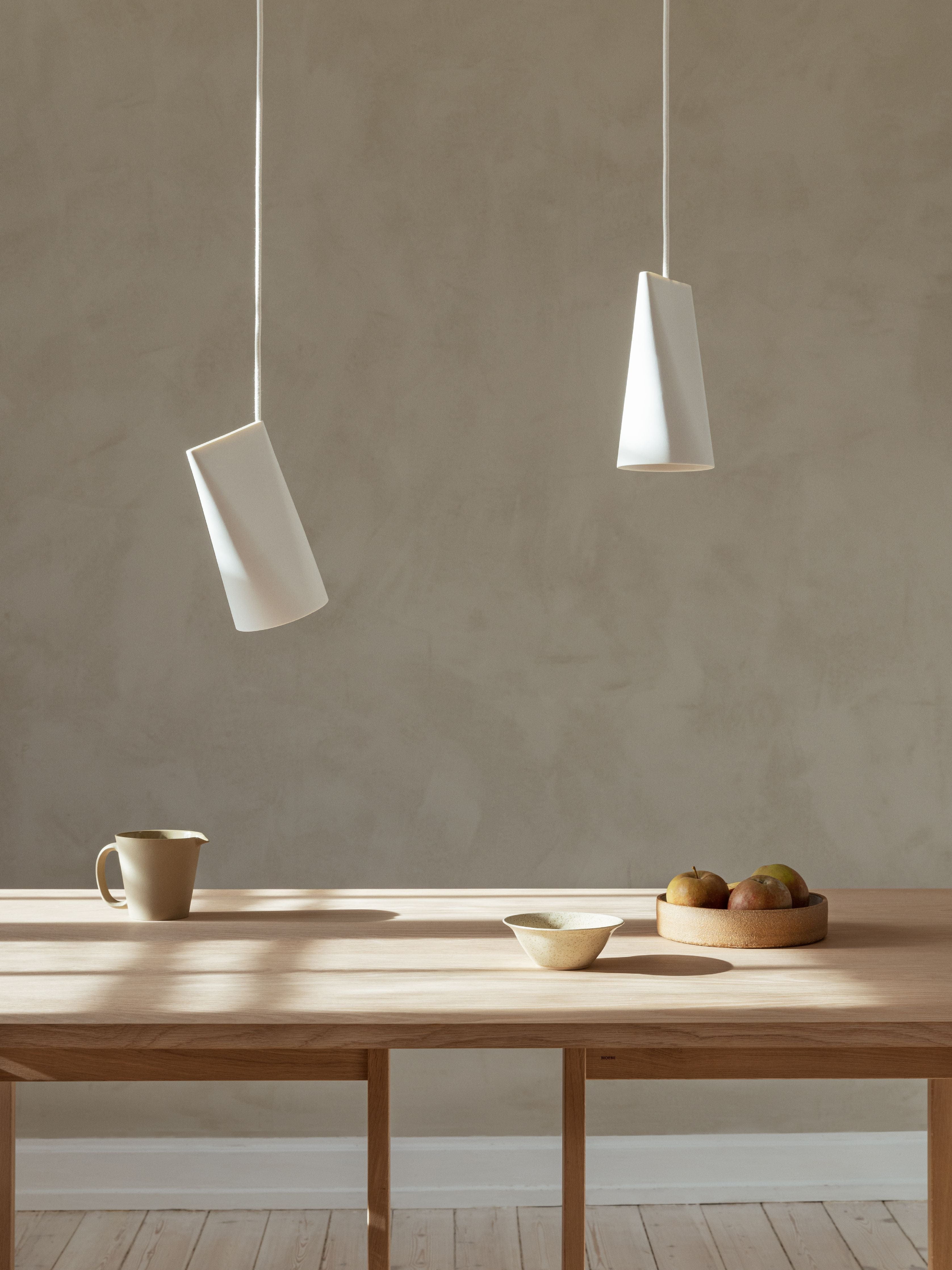 Moebe Ceramic Pendant Lamp 11 Cm, White