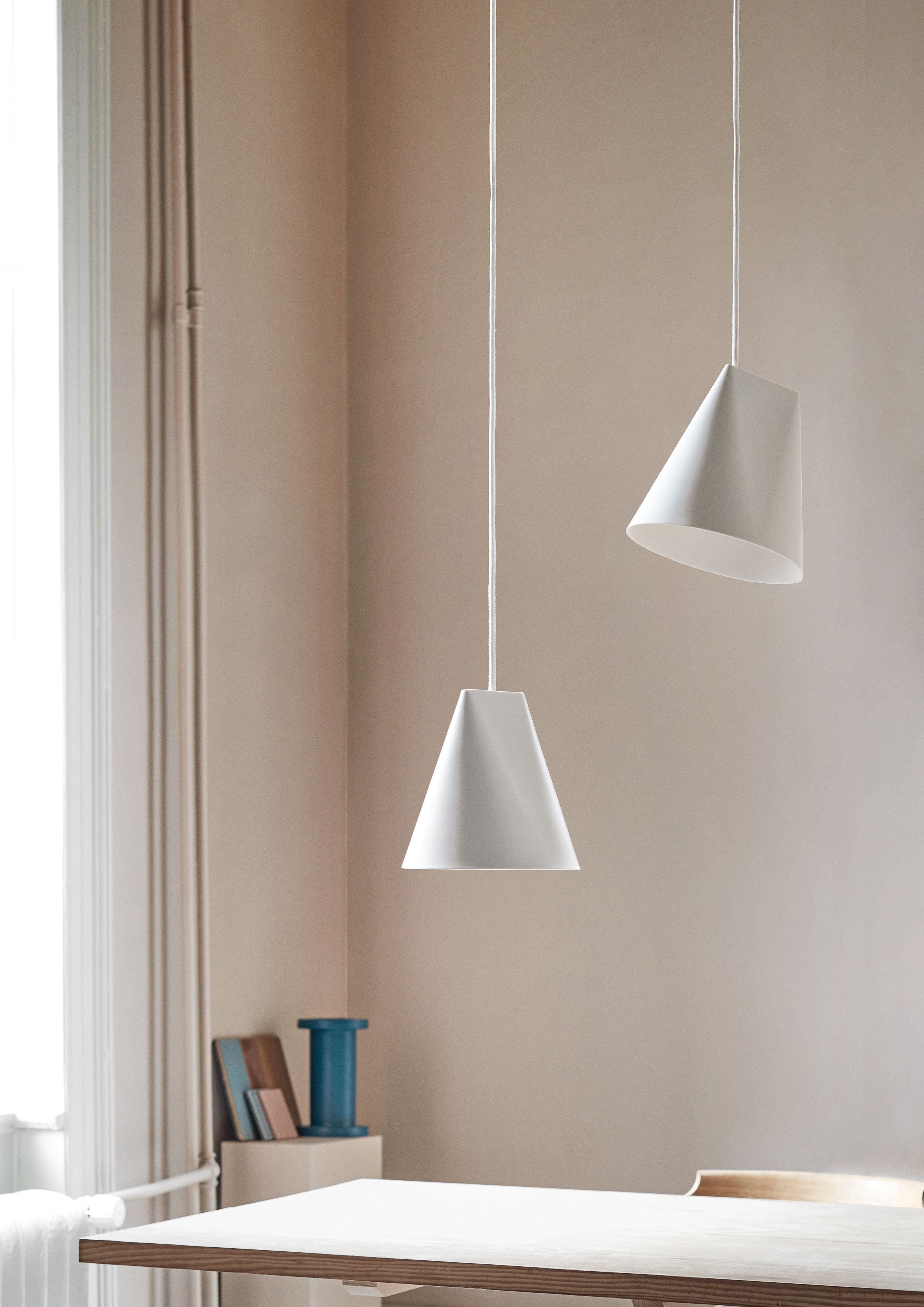 Moebe Ceramic Pendant Lamp 23 Cm, White