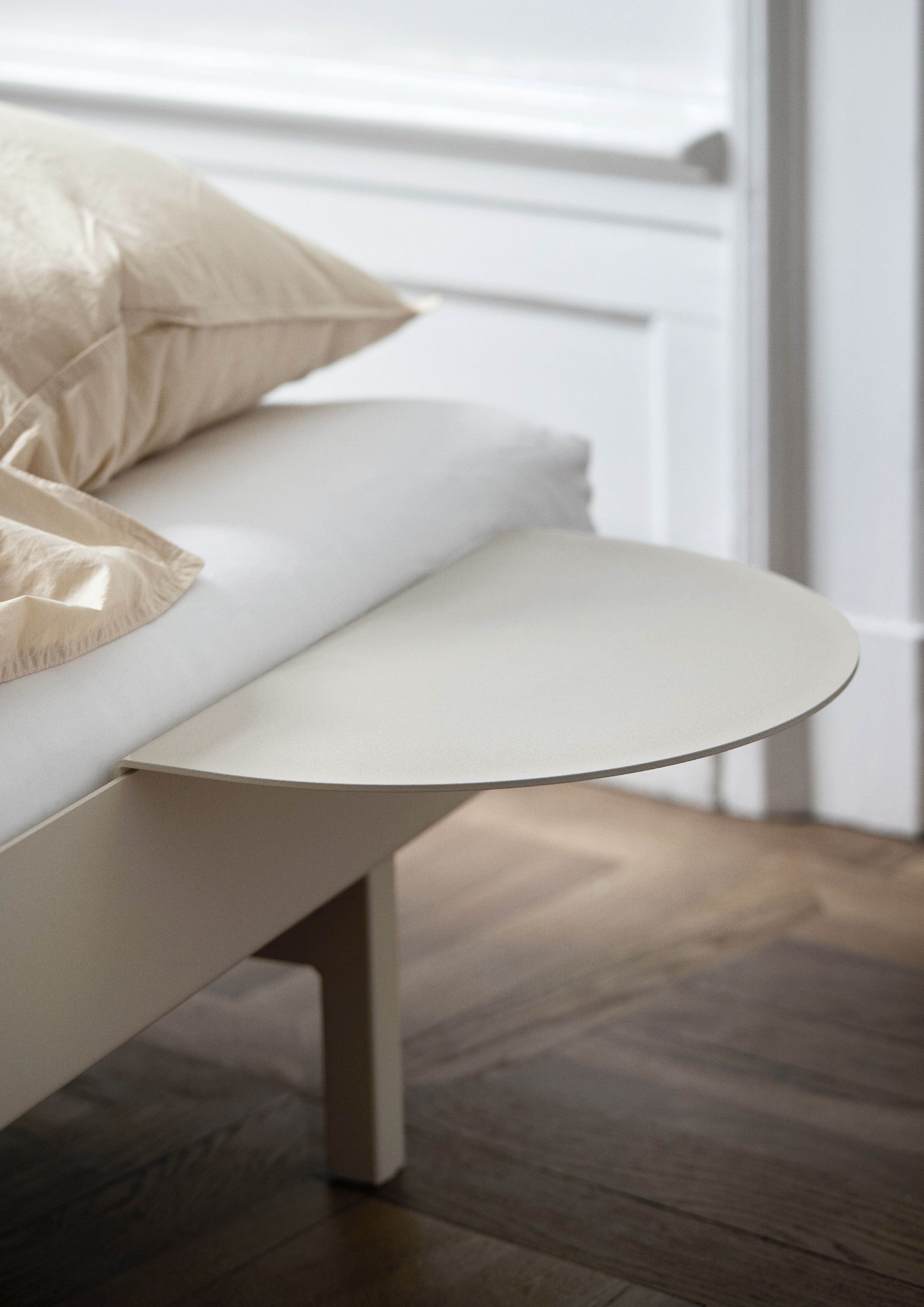 Moebe Bedside Table For Bed, Sand